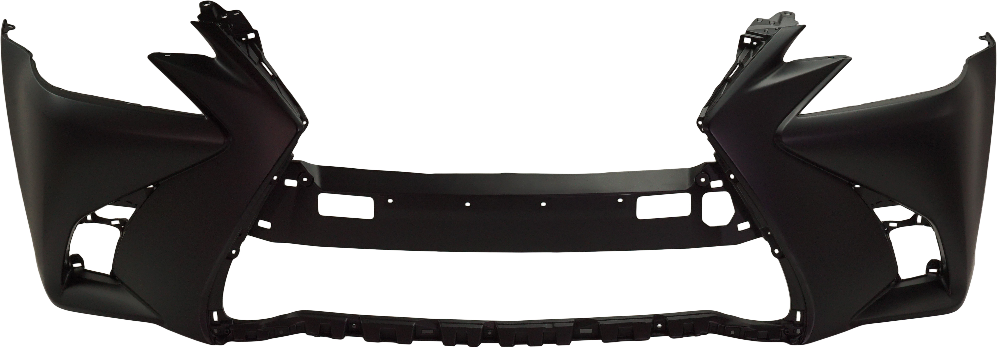 AM GS450H 16-18 GS350-16-20 FRONT BUMPER COVER Primed w o F Sport Pkg Headlight Washer Holes and Parking Aid Sensor Holes SKU RL01030029P Partslink LX1000329 OEM 521193F958