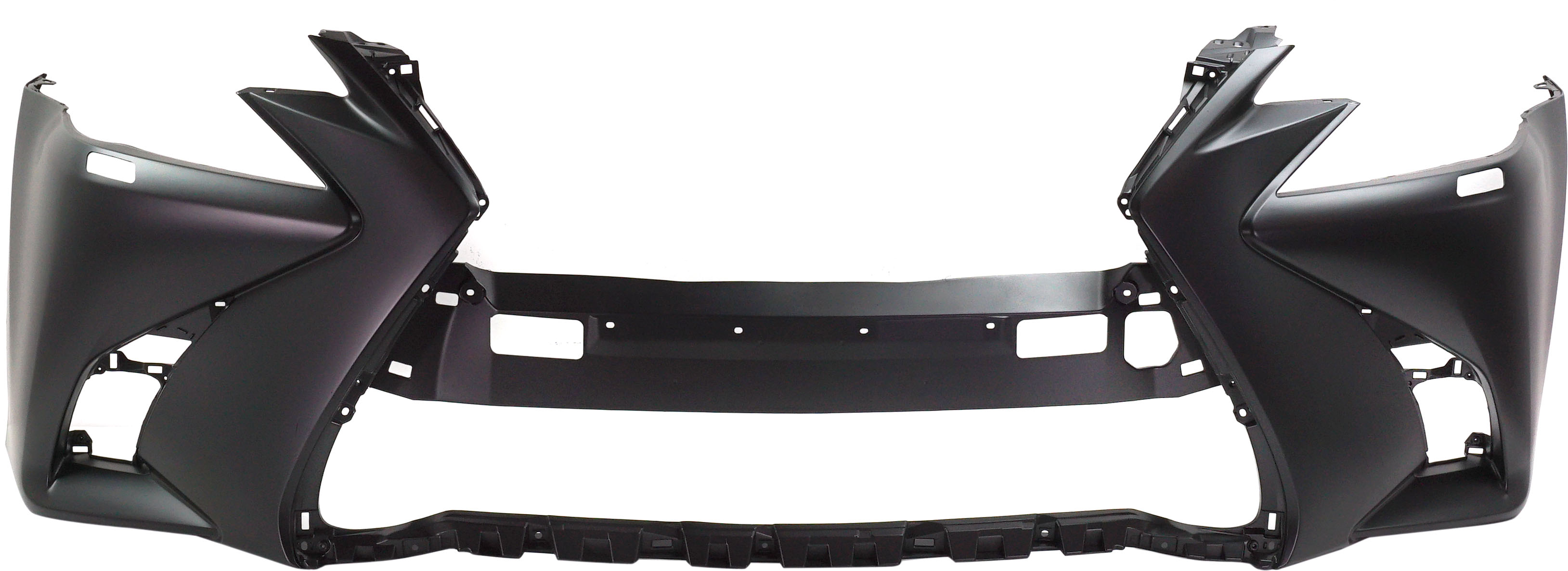 AM GS450H 16-18 GS350-16-20 FRONT BUMPER COVER Primed w o F Sport Pkg and Parking Aid Sensor Holes w Headlight Washer Holes SKU RL01030030P Partslink LX1000330 OEM 521193F957