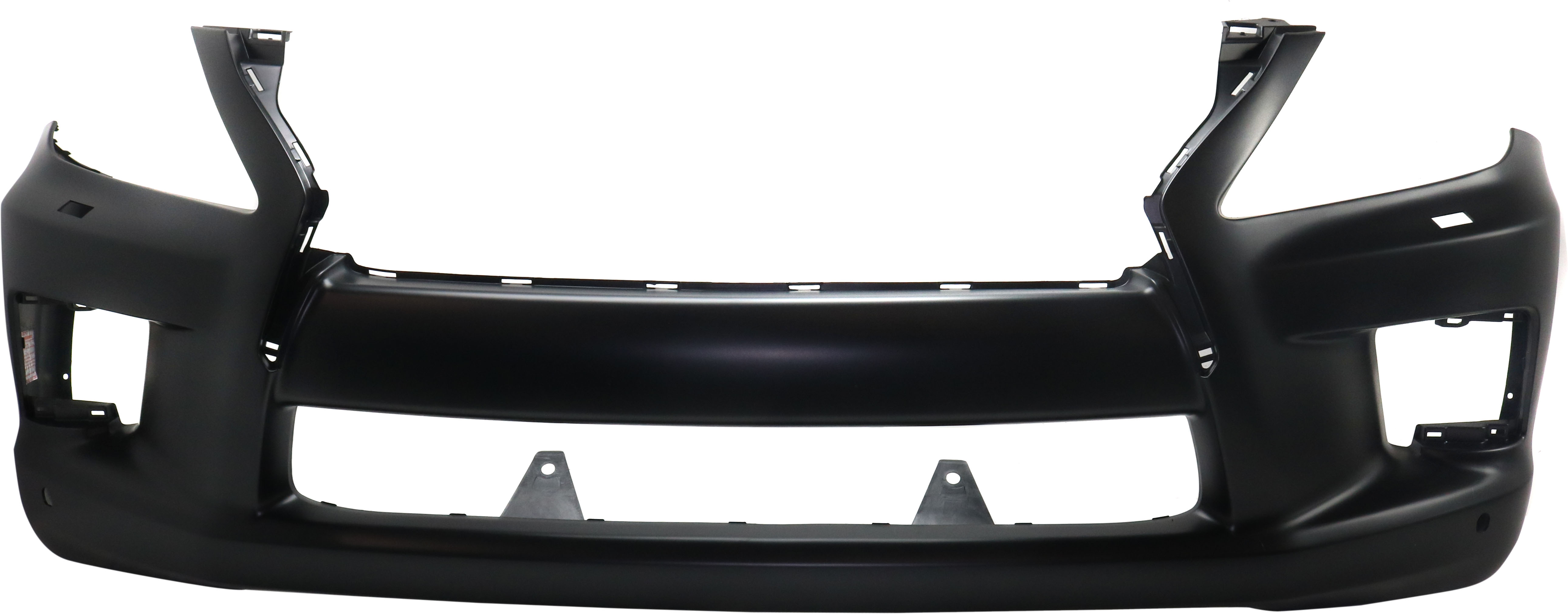 AM LX570-13-15 FRONT BUMPER COVER Primed w Parking Aid Sensor Holes w o Headlight Washer Holes SKU RL01030038P Partslink LX1000267 OEM 521196A969