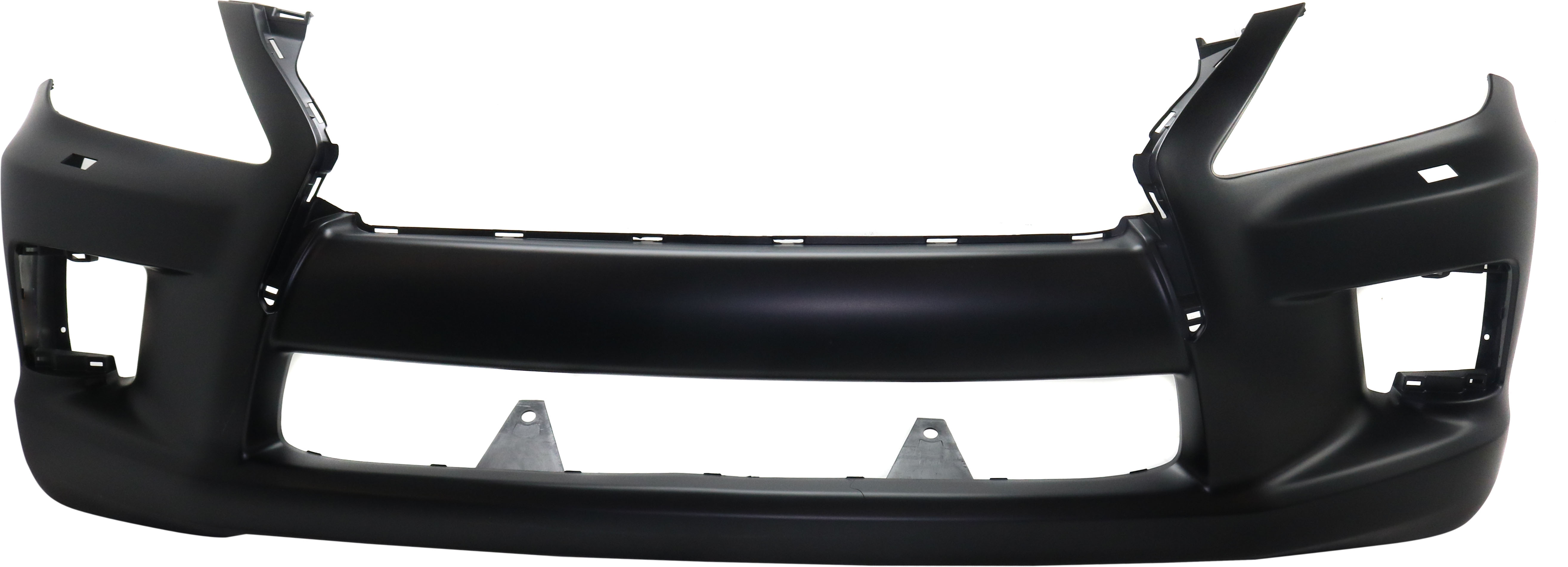 AM LX570-13-15 FRONT BUMPER COVER Primed w o Parking Aid Sensor Holes w Headlight Washer Holes SKU RL01030039P Partslink LX1000266 OEM 521196A968