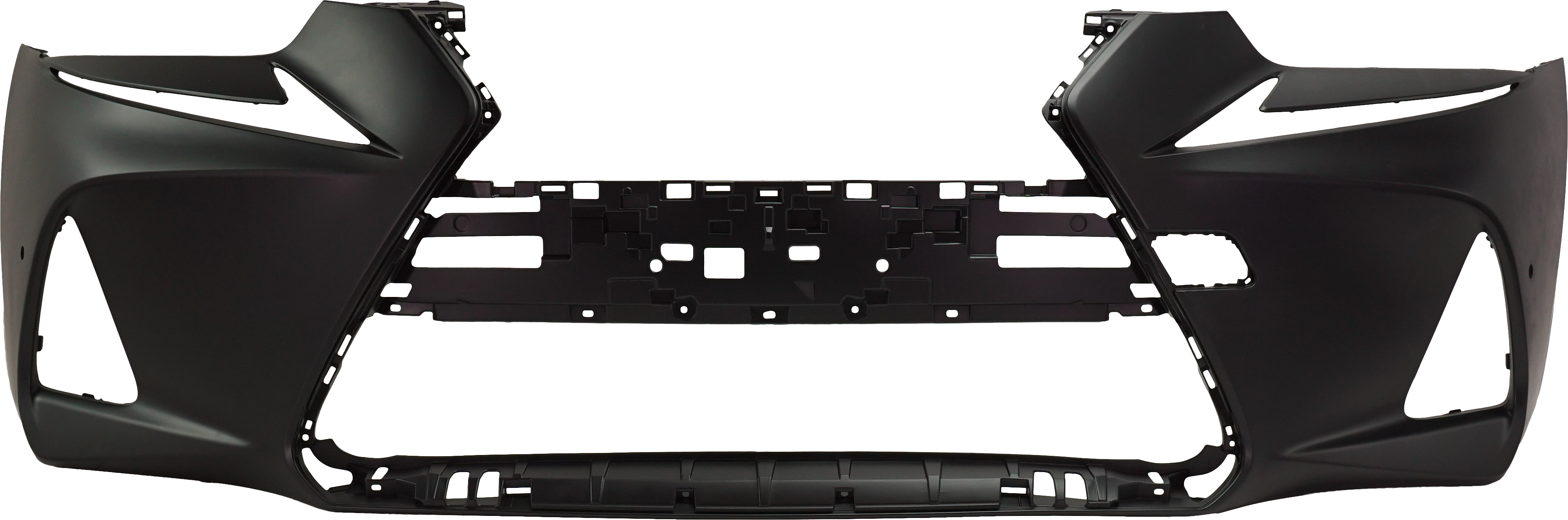 AM IS300 IS350-18-20 FRONT BUMPER COVER Primed w o F Sport Pkg. and Headlight Washer Holes w Park Distance Sensor Holes SKU RL01030050P Partslink LX1000365 OEM 521195E959