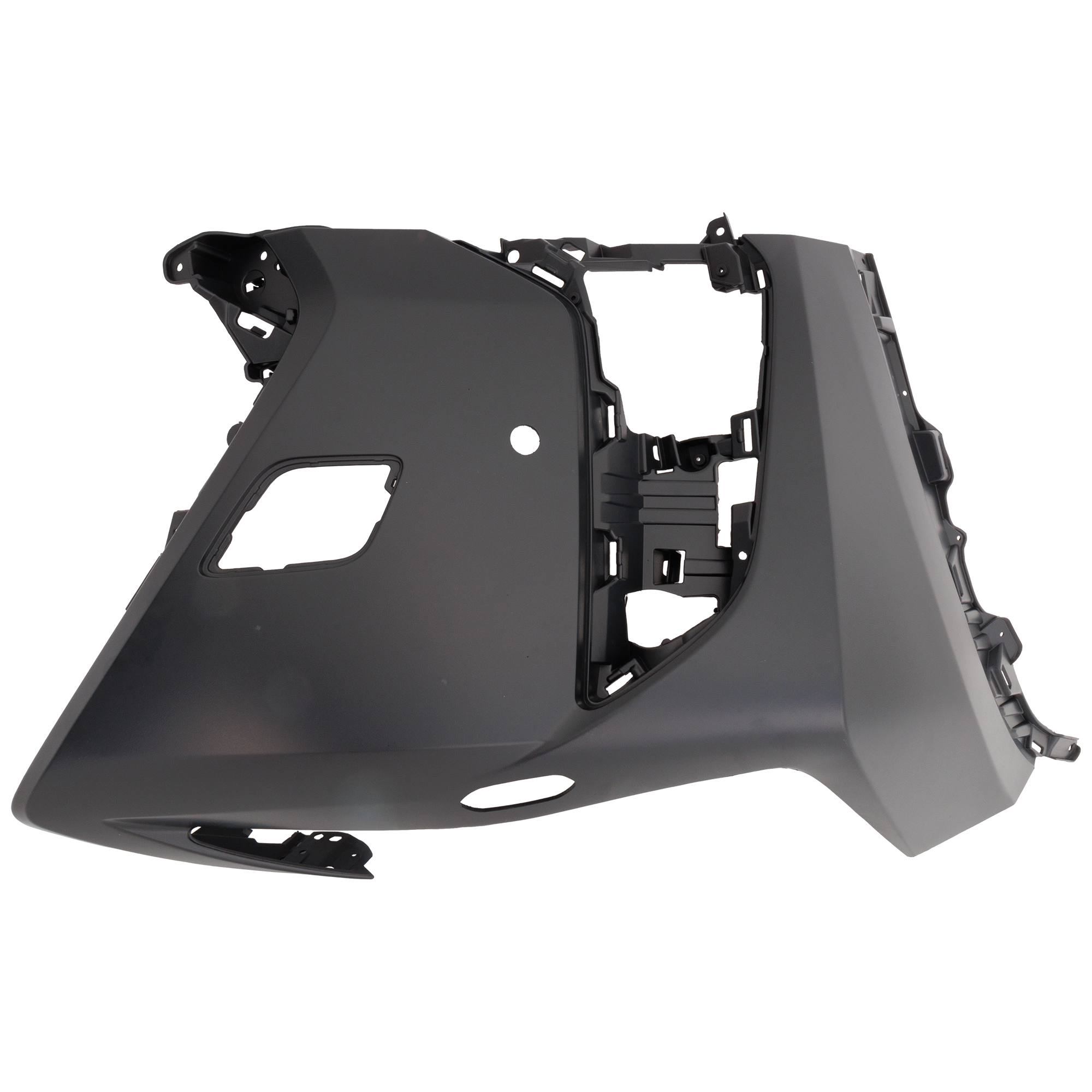 AM UX200-19-22 UX250H 19-23 FRONT BUMPER COVER RH Primed w F Sport Package Park Distance Control Sensor Holes and Headlight Washer Holes SKU RL01030093P Partslink LX1017109 OEM 5211276916