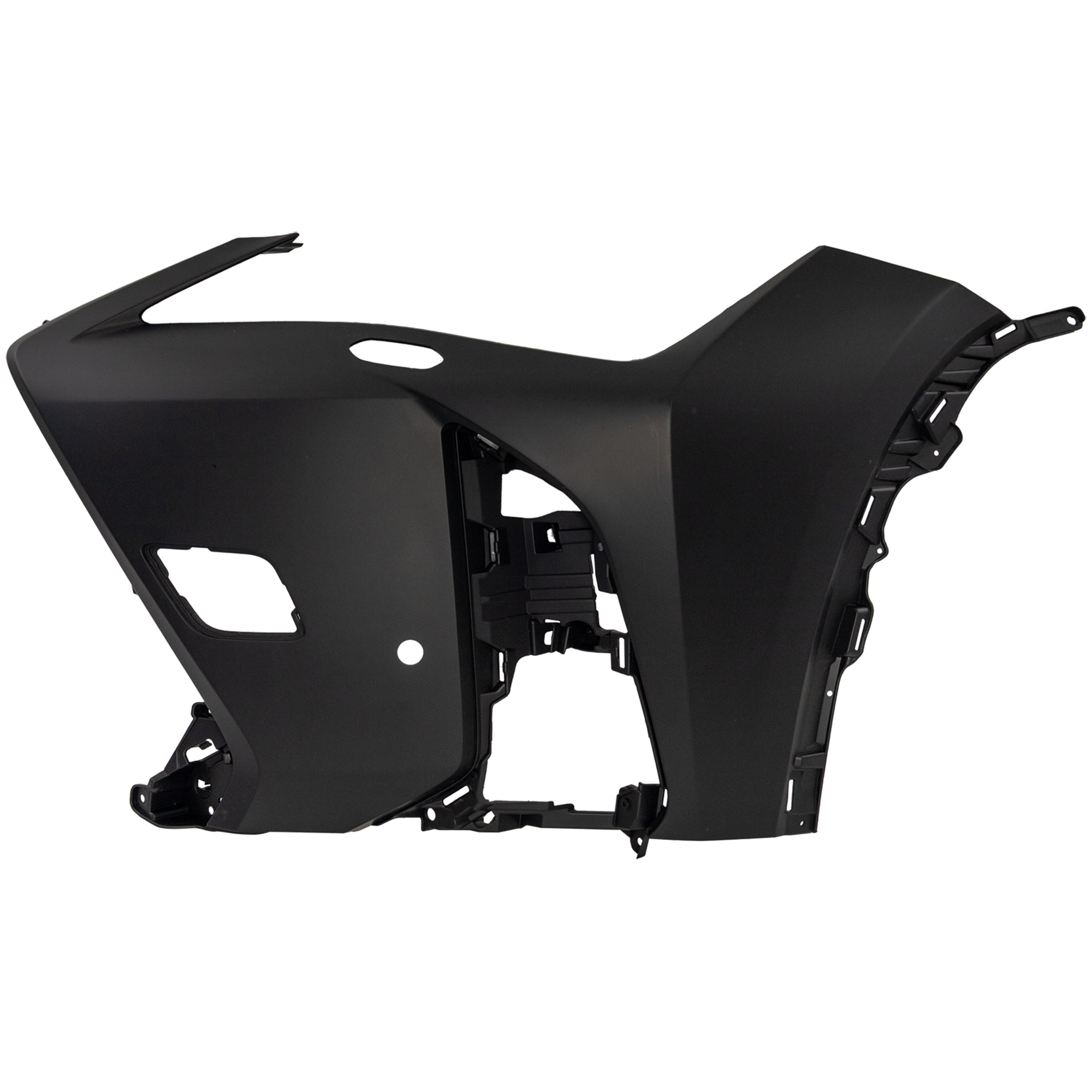 AM UX200-19-22 UX250H 19-23 FRONT BUMPER COVER LH Primed w F Sport Package Park Distance Control Sensor Holes and Headlight Washer Holes SKU RL01030094P Partslink LX1016109 OEM 5211376914
