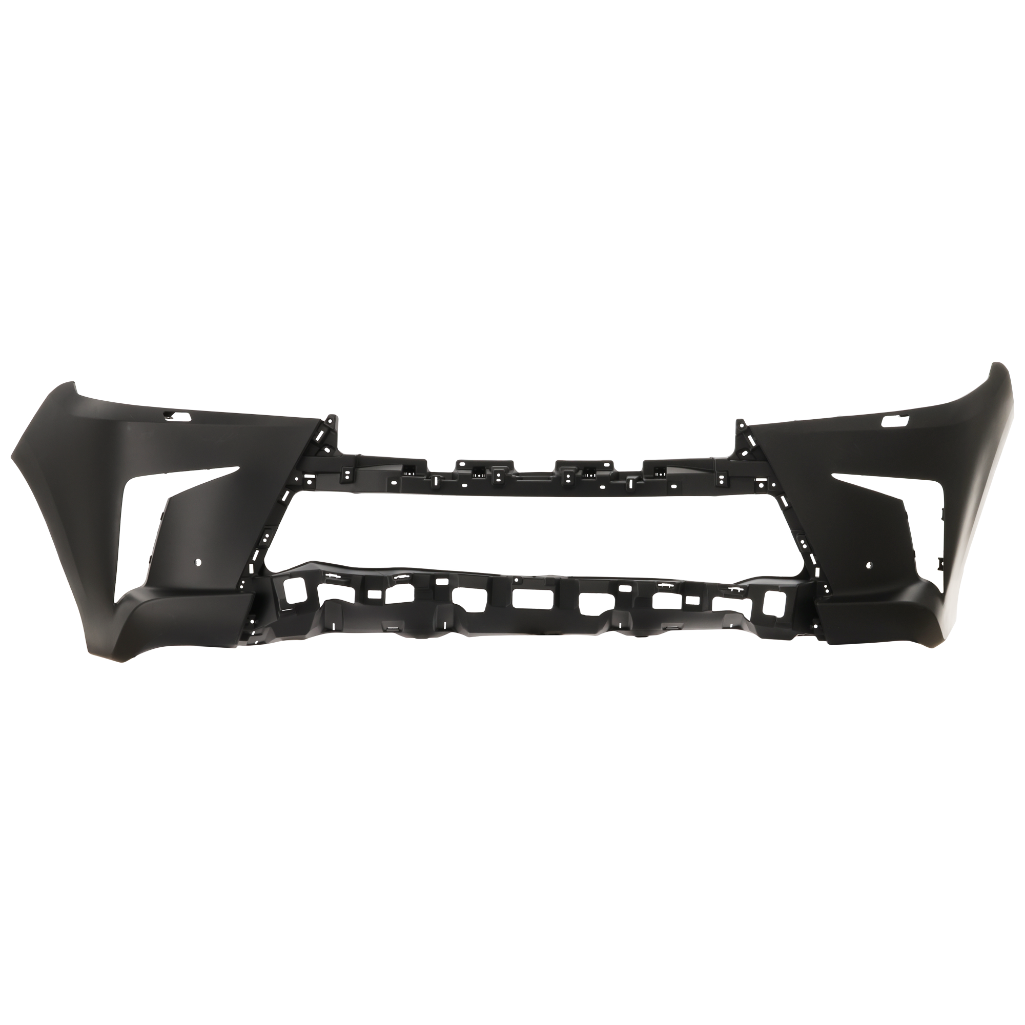 AM LX570-16-21 FRONT BUMPER COVER Primed w Park Distance Control Sensor Holes and Headlight Washer Holes SKU RL01030122P Partslink LX1000327 OEM 521196B973