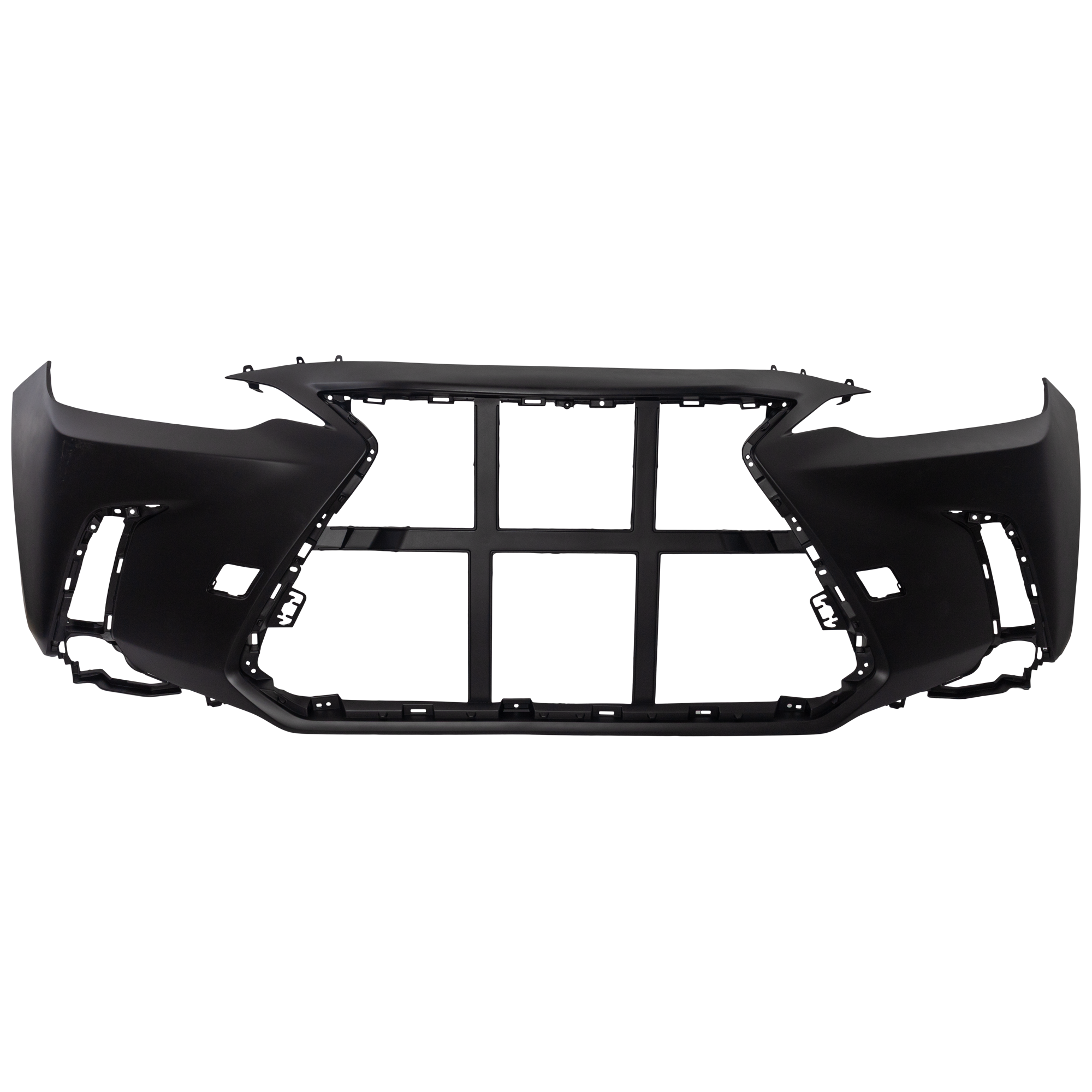 AM NX250 NX350-22-25 FRONT BUMPER COVER Primed w o Park Distance Control Sensor Holes Japan North America Built Vehicle SKU RL01030135P Partslink LX1000395 OEM 52119F6900