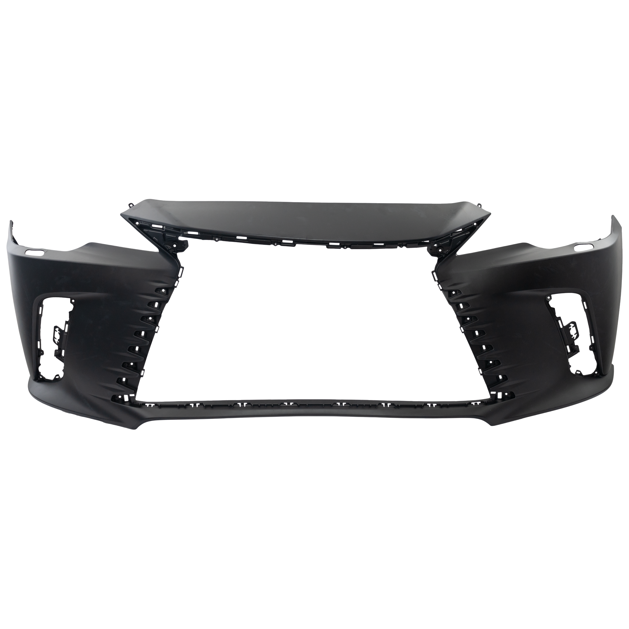 AM RX350 RX350H 23-25 FRONT BUMPER COVER Primed RX350 w o F Sport Pkg North America Built Vehicle w HLW Holes w o Park Assist Sensor Holes SKU RL01030140P Partslink LX1000415 OEM 521190E965