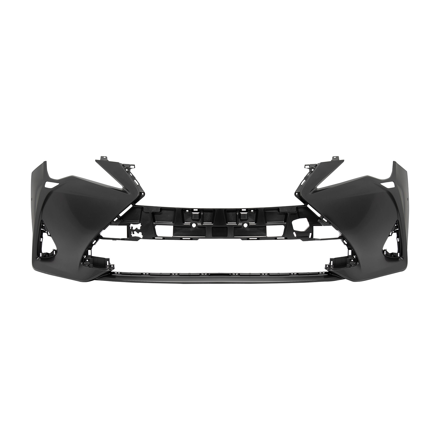 AM RC300 RC350-19-23 FRONT BUMPER COVER Primed w Headlight Washer Holes and Park Distance Control Sensor Holes SKU RL01030151P Partslink LX1000412 OEM 5211924998