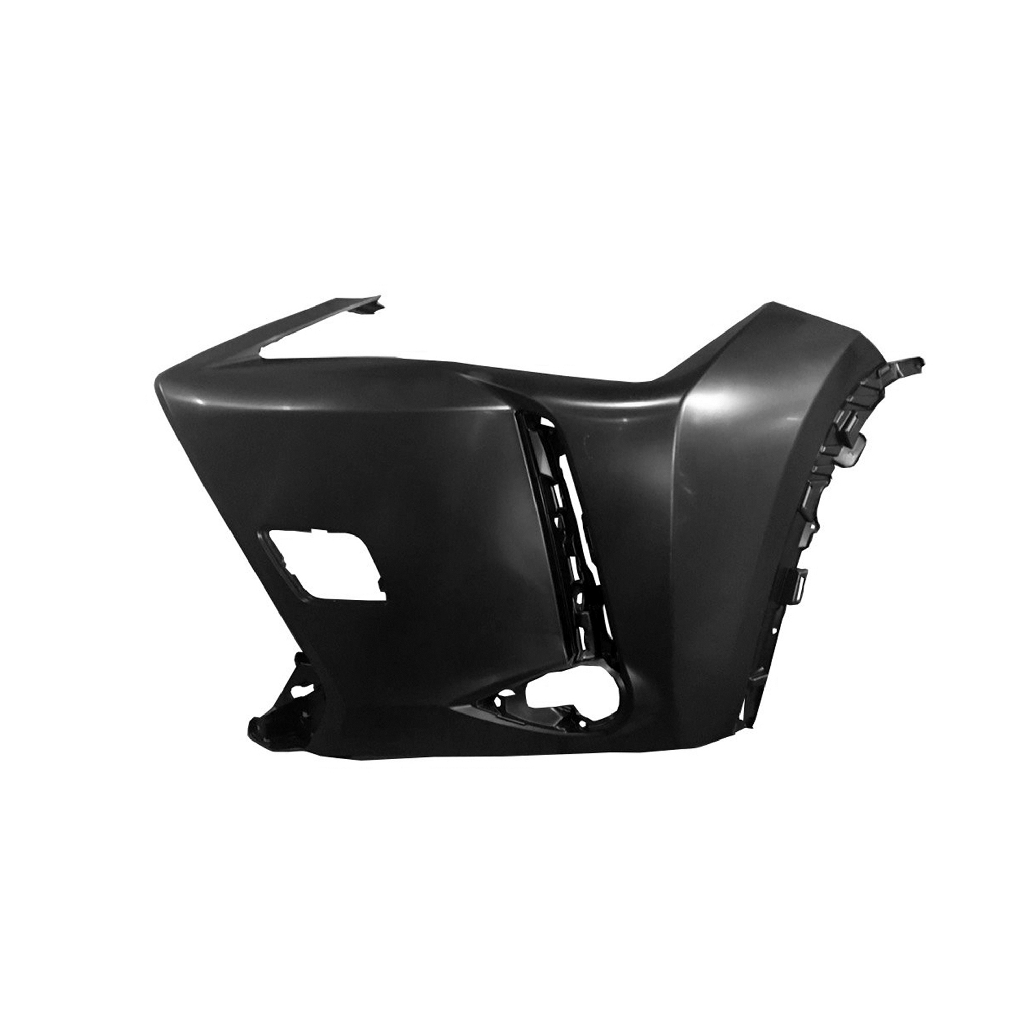 AM UX200-19-22 US200H 19-23 FRONT BUMPER END LH Primed w o F Sport Package w o Park Distance Control Sensor and Headlight Washers Holes CAPA SKU RL01110008Q Partslink LX1016102C