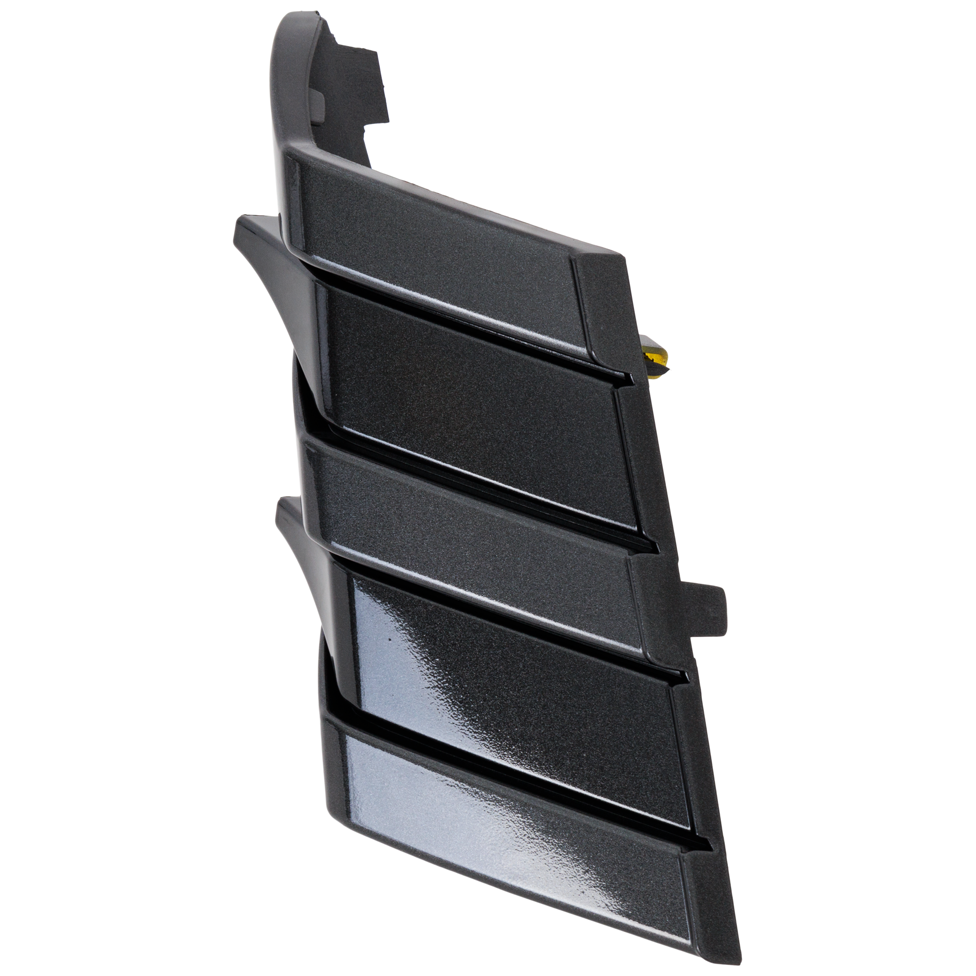 AM GS200T 16-17 GS300-18-19 GS350-16-20 GS450H 16-18 FRONT BUMPER TOW HOOK COVER LH Opening Cover Painted Dark Gray Plastic w o F Sport Package w o Parking Aid Sensor Holes SKU RL01440016 Partslink LX1212104 OEM 5212830070
