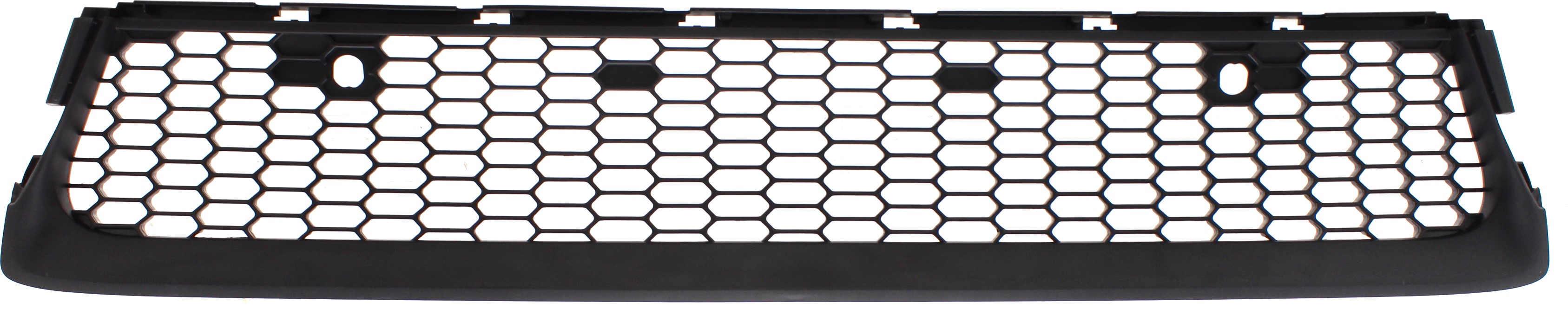 AM GX460-14-19 FRONT BUMPER GRILLE Textured Black w Parking Aid Sensor Holes SKU RL01530001 Partslink LX1036125 OEM 5311260170