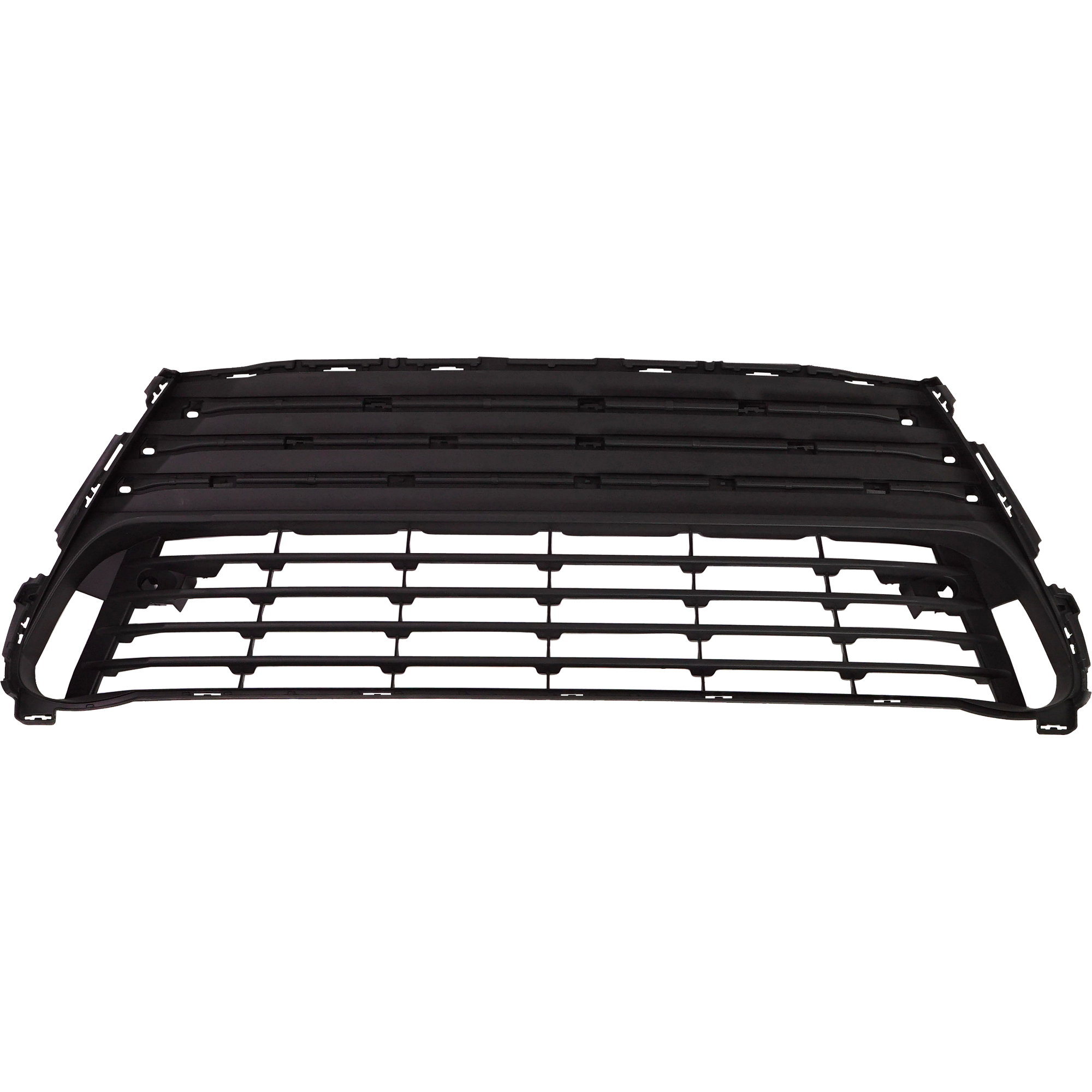 AM IS200T IS300 IS350-17-20 FRONT BUMPER GRILLE Textured Dark Gray w o F Sport Pkg w Park Distance Control Sensor Holes SKU RL01530013 Partslink LX1036135 OEM 5311353902