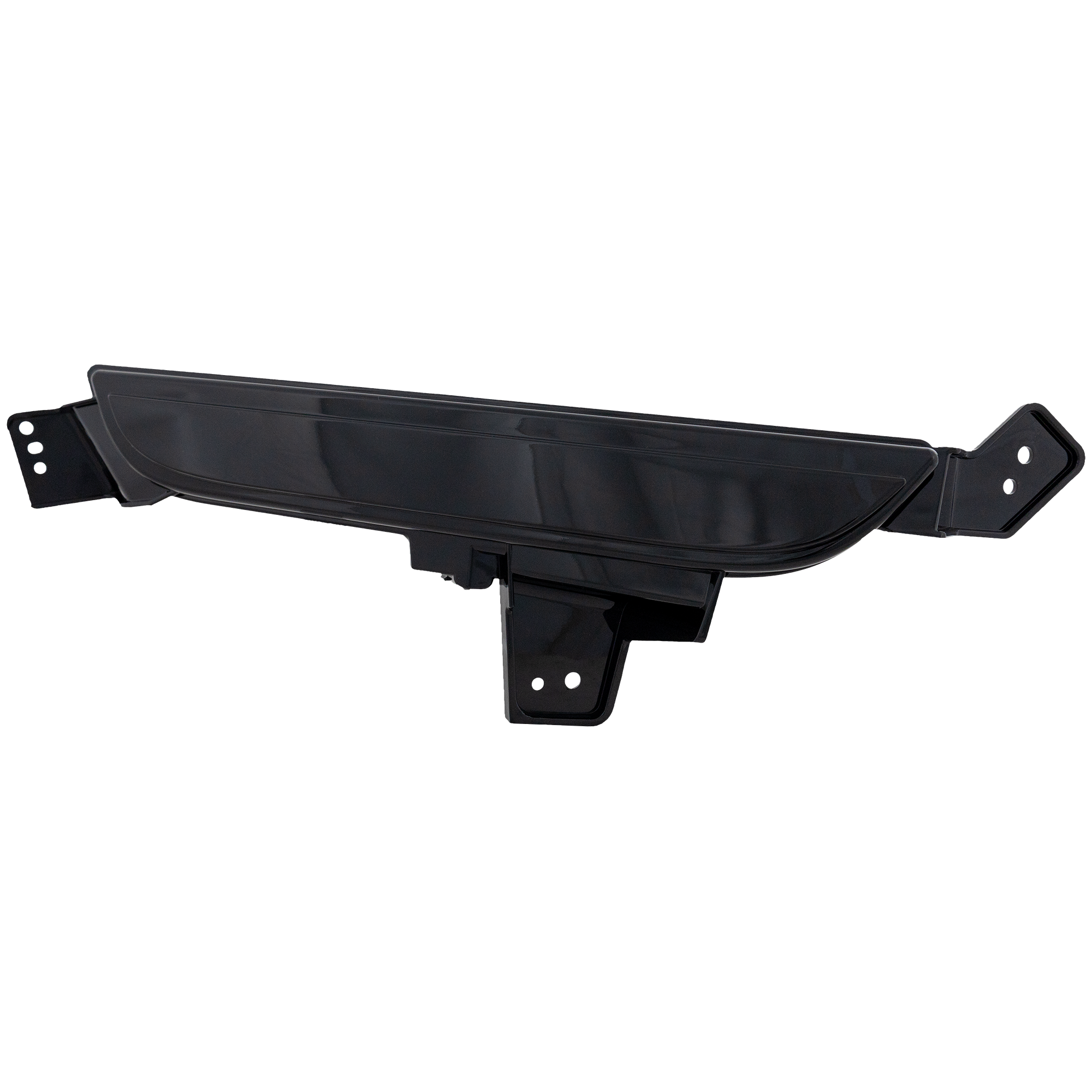 AM NAUTILUS 19-21 FRONT BUMPER GRILLE RH Painted Black Plastic w o Fog Light Holes SKU RL01530019 Partslink FO1039198 OEM KA1Z17B814AA
