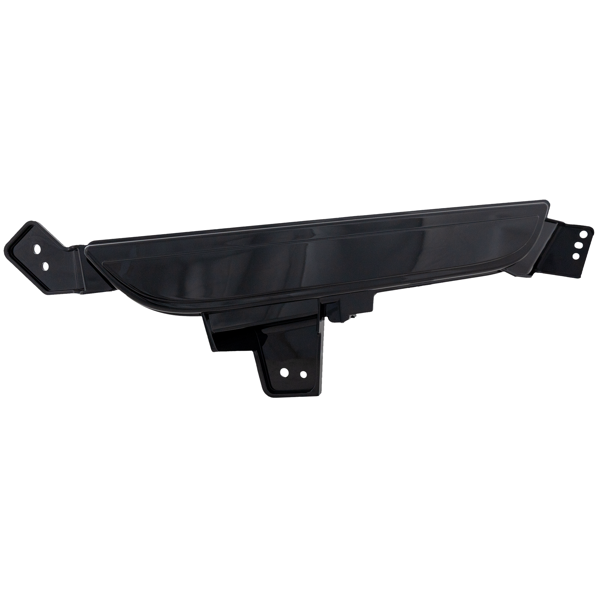 AM NAUTILUS 19-21 FRONT BUMPER GRILLE LH Painted Black Plastic w o Fog Light Holes SKU RL01530020 Partslink FO1038198 OEM KA1Z17B814AB