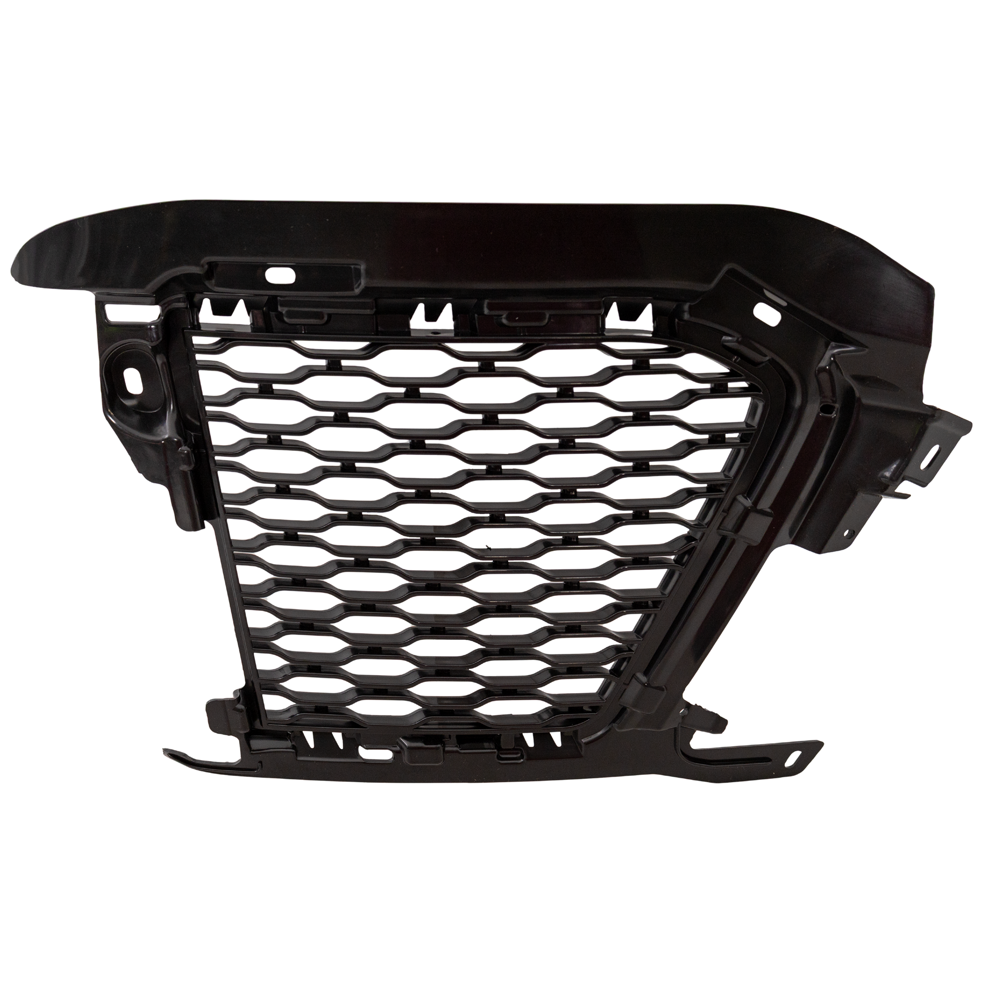AM RANGE ROVER SPORT 18-22 FRONT BUMPER GRILLE RH Painted Black Exc. SVR Model SKU RL01530021 Partslink RO1039108 OEM LR099300