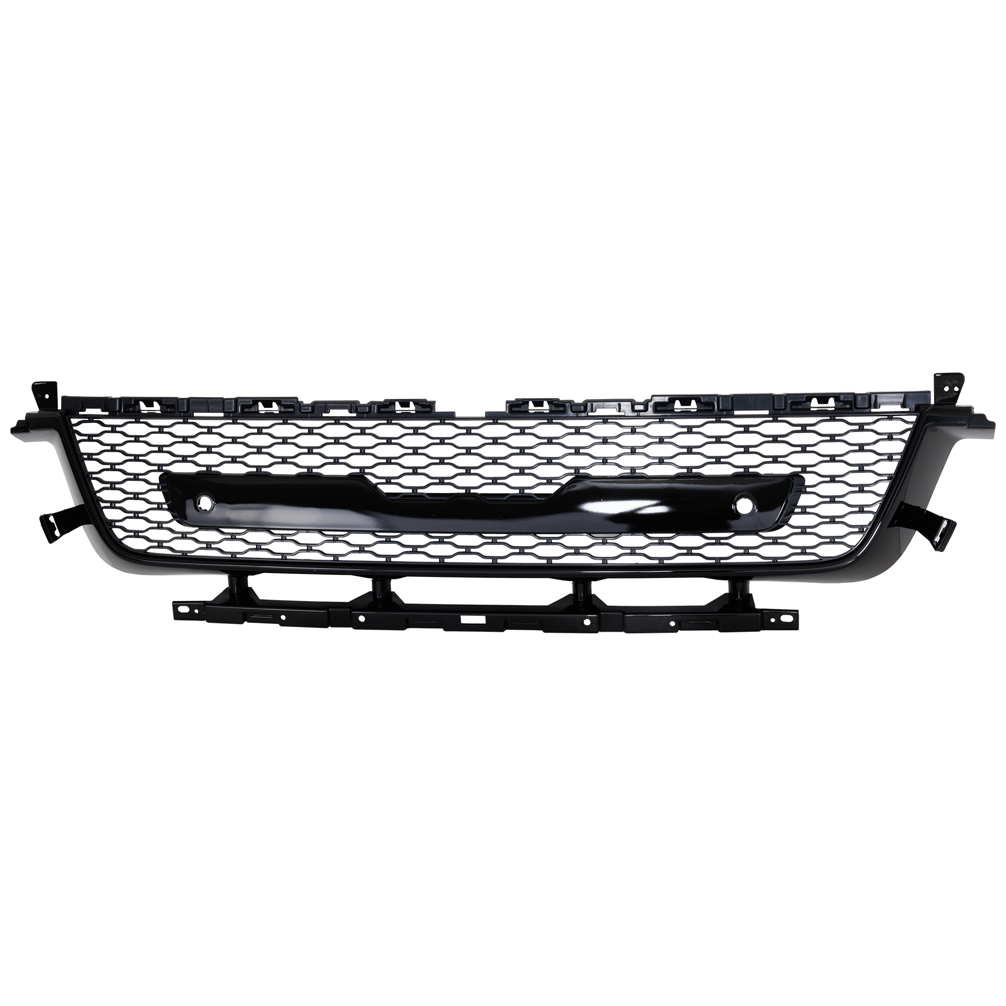 AM RANGE ROVER SPORT 18-22 FRONT BUMPER GRILLE Black Autobiography HSE HSE Dynamic HST SE Supercharged Models w o Camera Hole SKU RL01530023 Partslink RO1036100 OEM LR099208