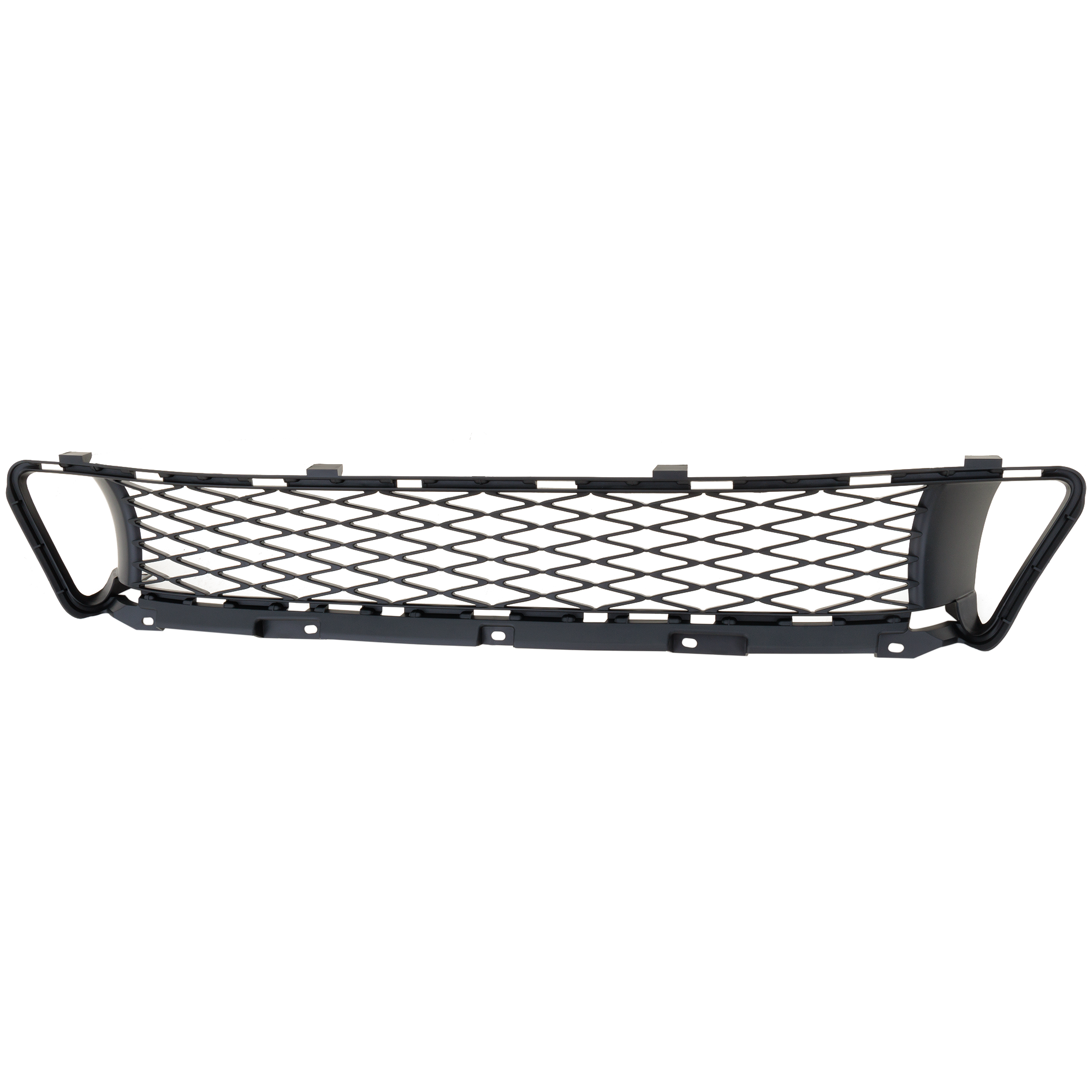AM IS250 IS350-11-15 FRONT BUMPER GRILLE Cover Black w Park Distance Control Sensor Holes SKU RL01530026 Partslink LX1036133 OEM 5311353030