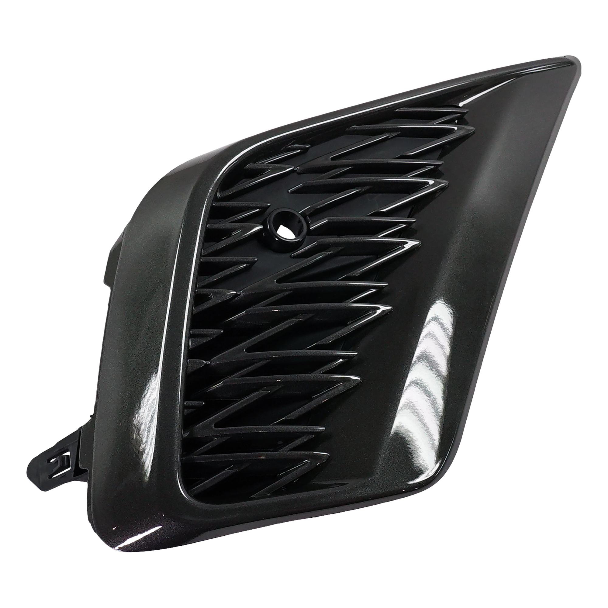 AM NX300-18-21 NX300H 21-21 FRONT BUMPER GRILLE RH Black w F Sport Package w Park Distance Control Sensor Holes SKU RL01550009 Partslink LX1039135 OEM 5314178030
