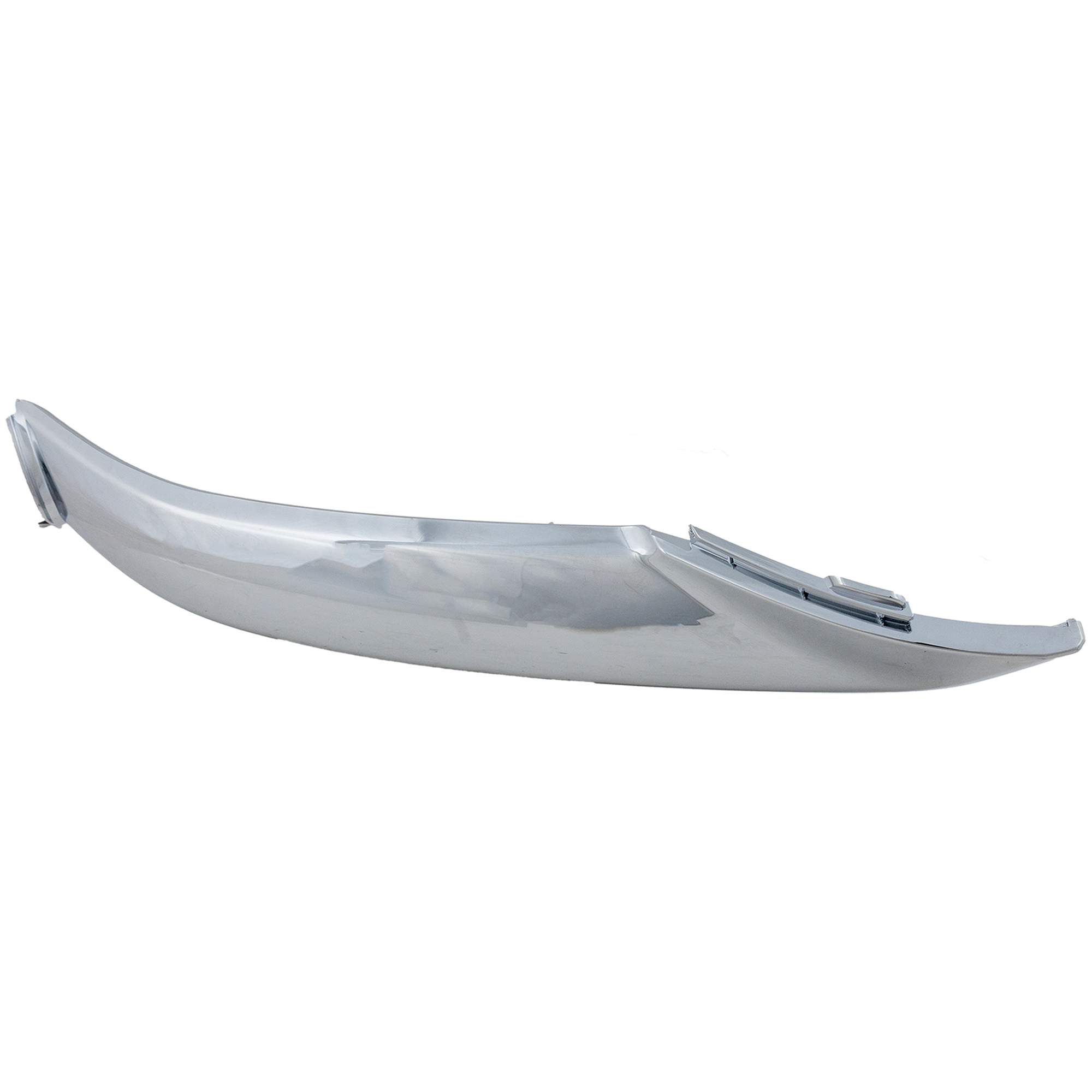 AM NAVIGATOR 18-21 FRONT BUMPER MOLDING RH Chrome SKU RL01590005 Partslink FO1047117 OEM JL7Z17C754AA