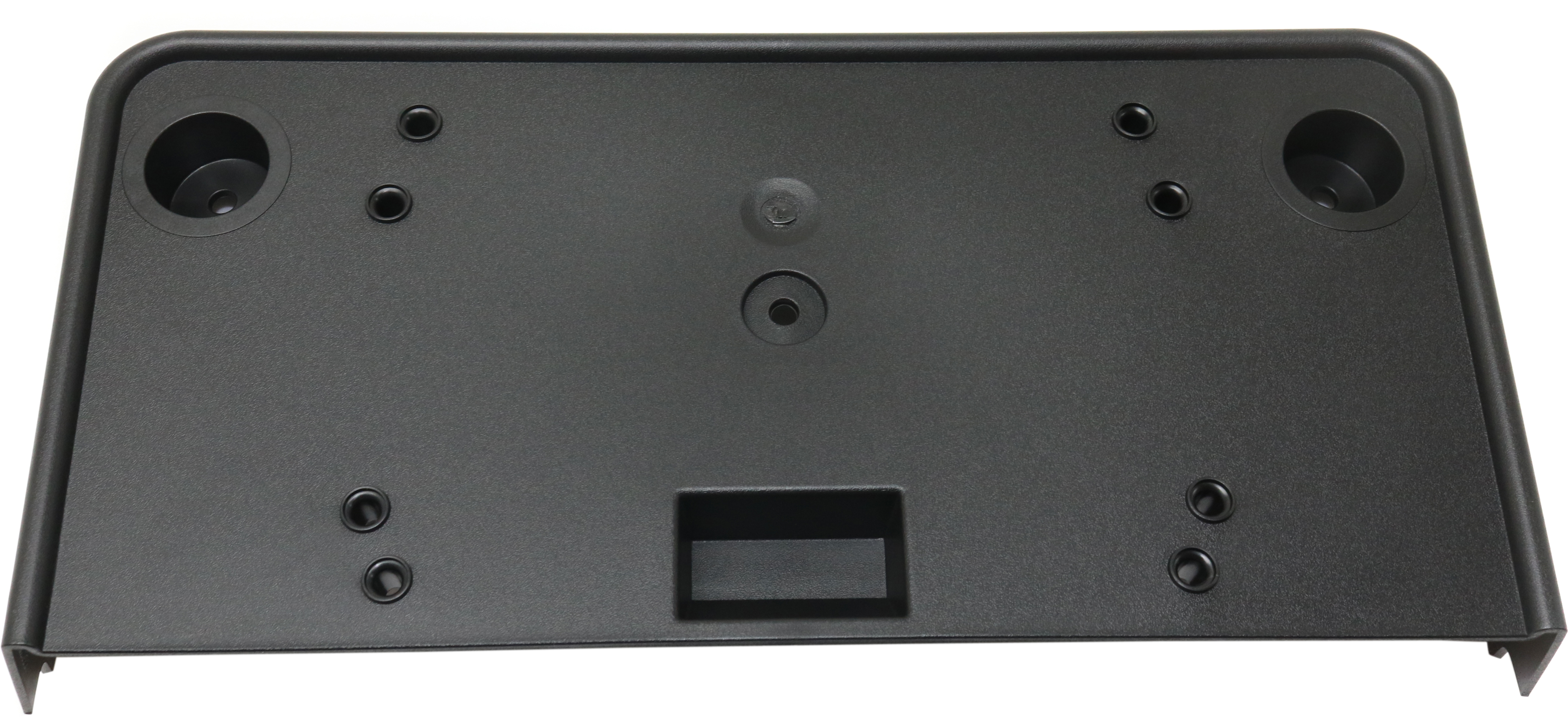 AM MKC 15-18 FRONT LICENSE PLATE BRACKET Textured Black From 5-6-14 SKU RL01730003 Partslink FO1068164 OEM EJ7Z17A385C