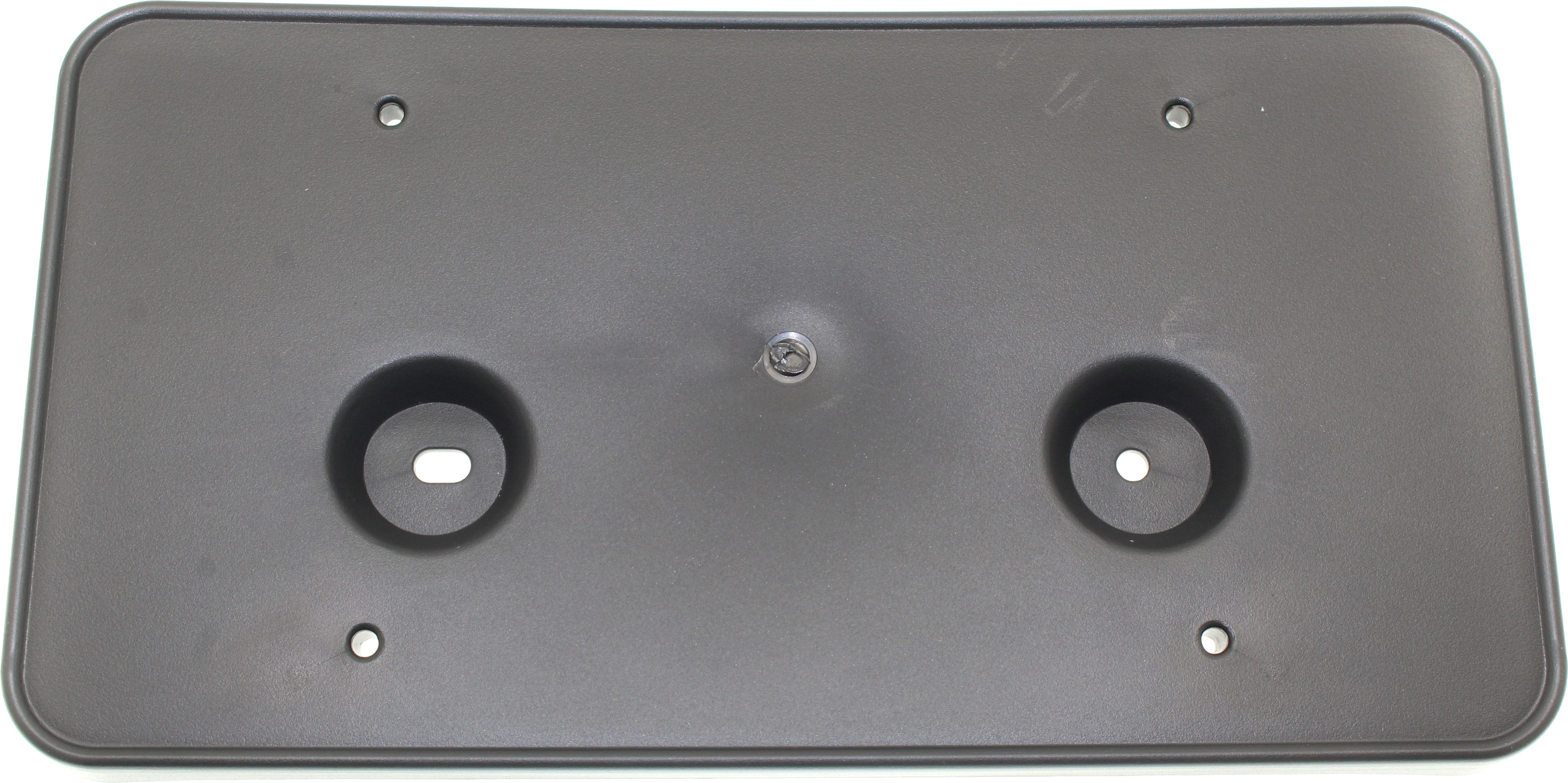 AM MKZ 17-20 FRONT LICENSE PLATE BRACKET Black SKU RL01730007 Partslink FO1068167 OEM HP5Z17A385AA