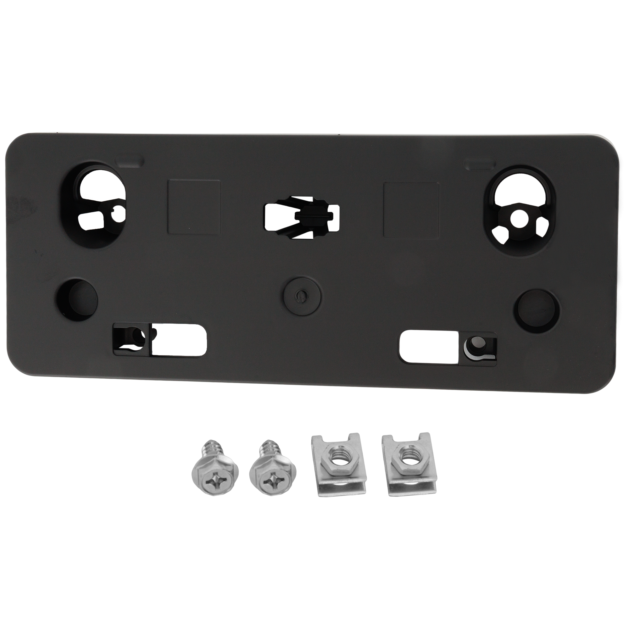 AM UX200-19-22 UX250H 19-24 FRONT LICENSE PLATE BRACKET Black w F Sport Package SKU RL01730025 Partslink LX1068139 OEM 5211476280