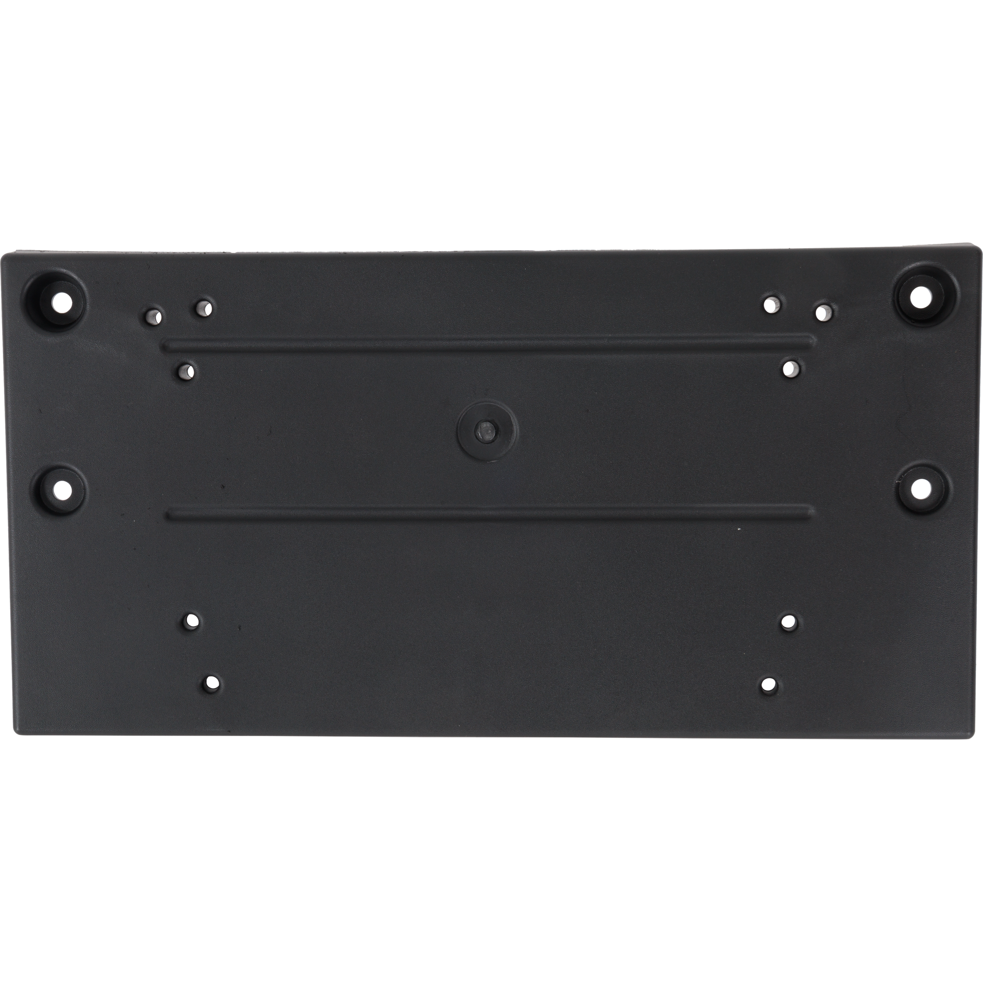 AM RANGE ROVER 18-22 FRONT LICENSE PLATE BRACKET SKU RL01730037 Partslink RO1068107 OEM LR098568