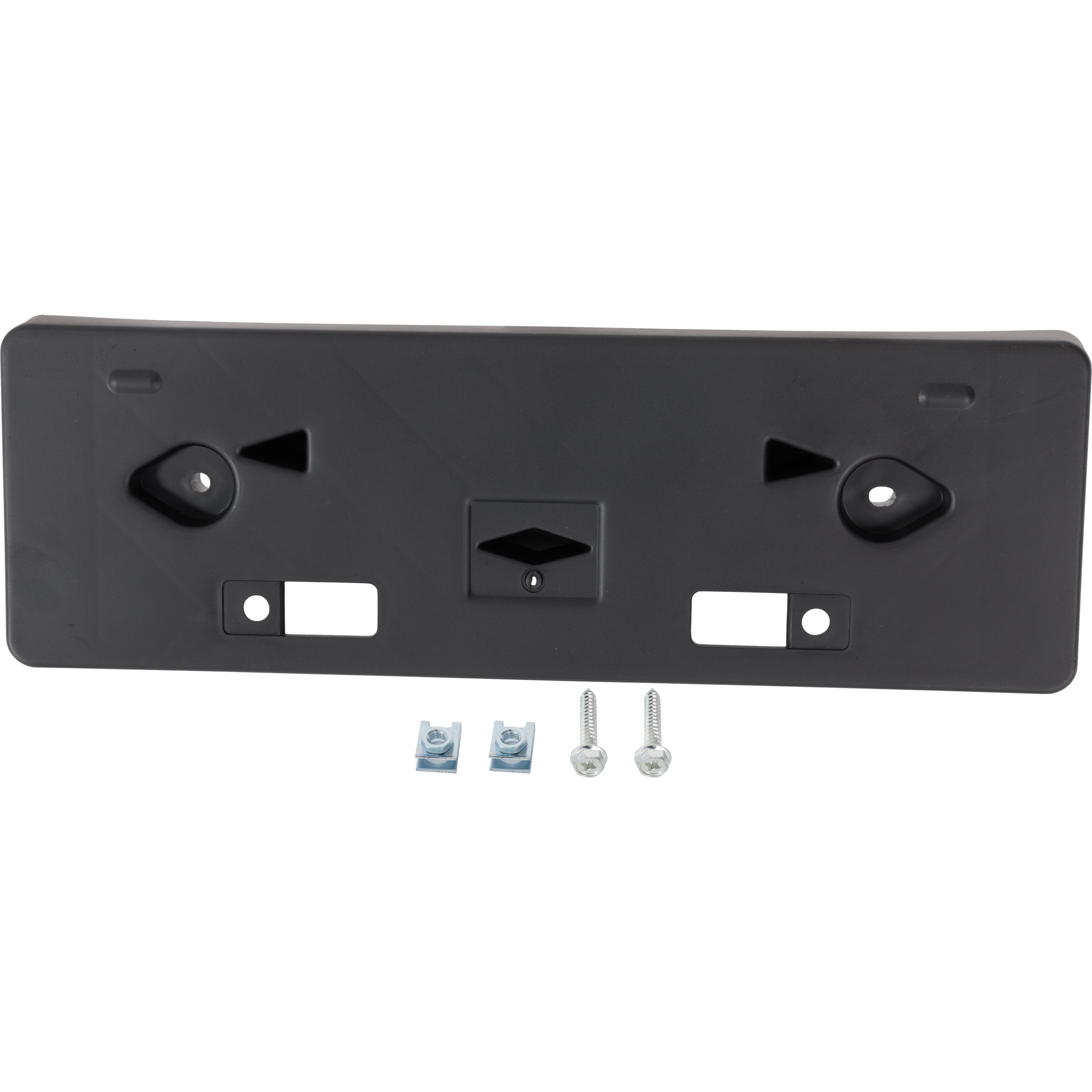 AM LS500-18-22 FRONT LICENSE PLATE BRACKET Black w F Sport Package SKU RL01730038 Partslink LX1068149 OEM 5211450440
