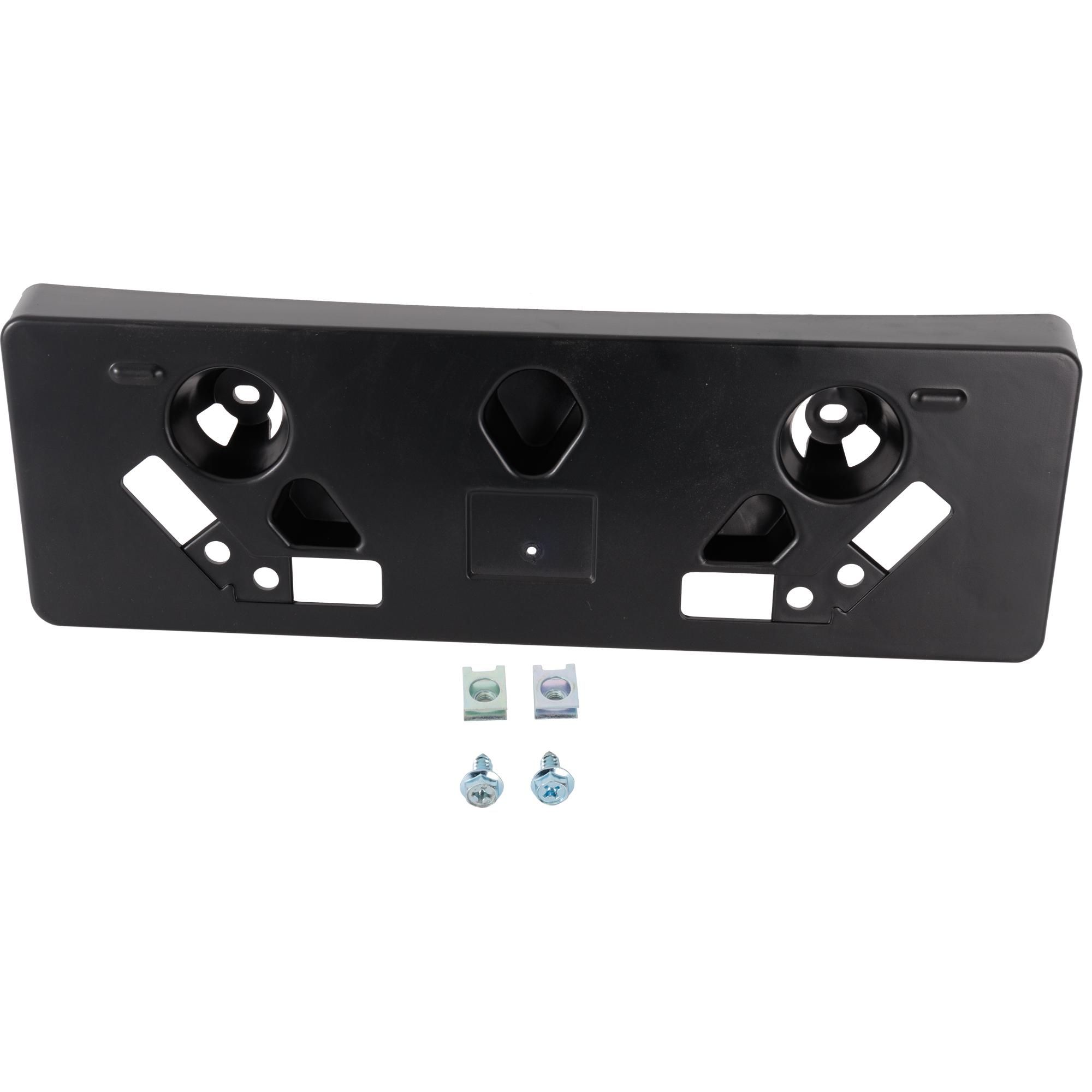 AM LS500-18-24 LS500H 18-21 FRONT LICENSE PLATE BRACKET Black w o F Sport Package SKU RL01730039 Partslink LX1068148 OEM 5211450390