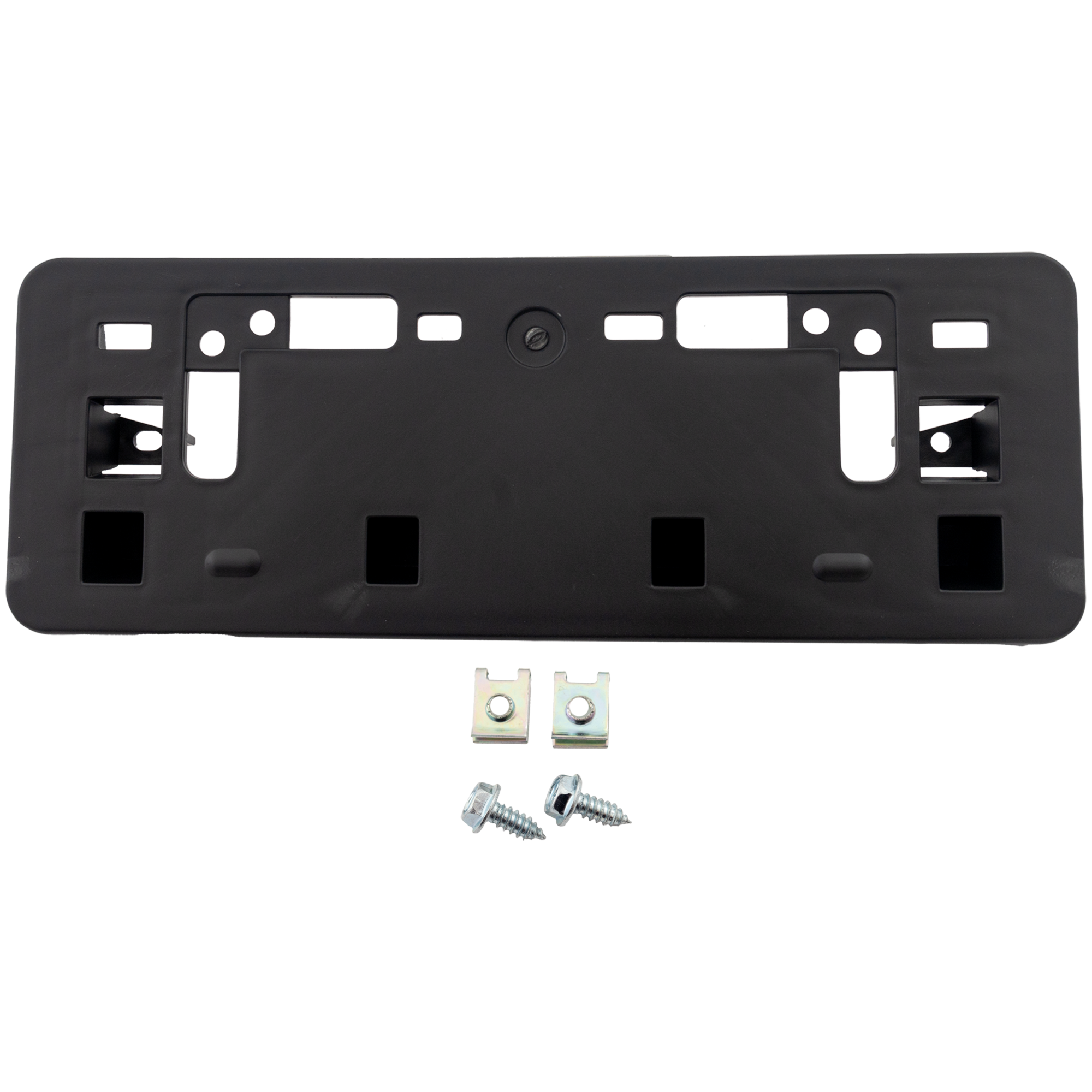 AM IS300 IS350-17-20 IS200T 17-17 FRONT LICENSE PLATE BRACKET Textured Black Plastic w o F Sport Package SKU RL01730051 Partslink LX1068126 OEM 5211453320