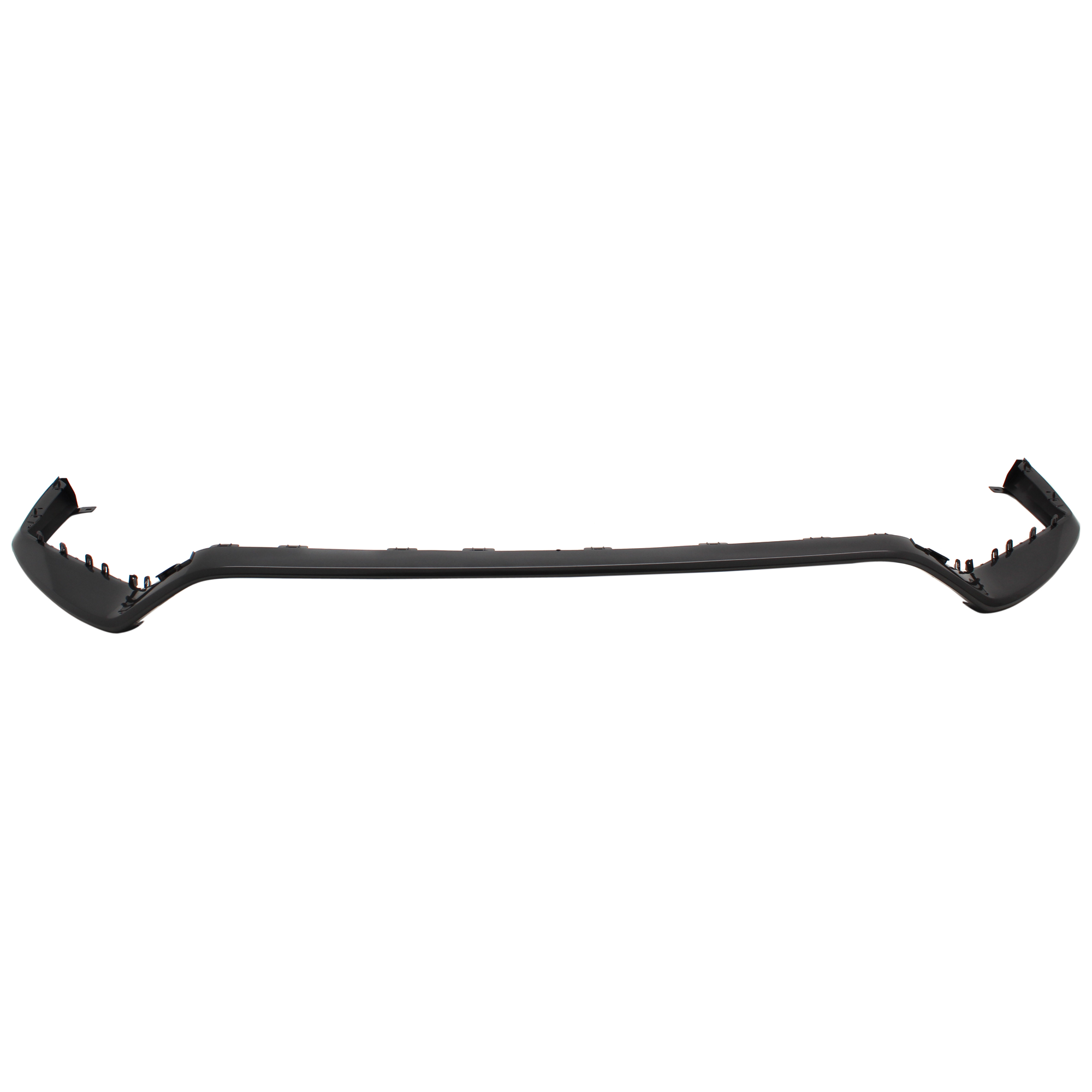 AM RX350 RX450H 16-19 FRONT LOWER VALANCE Bumper Extension Gloss Black w F Sport Package CAPA SKU RL01750004Q Partslink LX1095100C OEM 521120E010