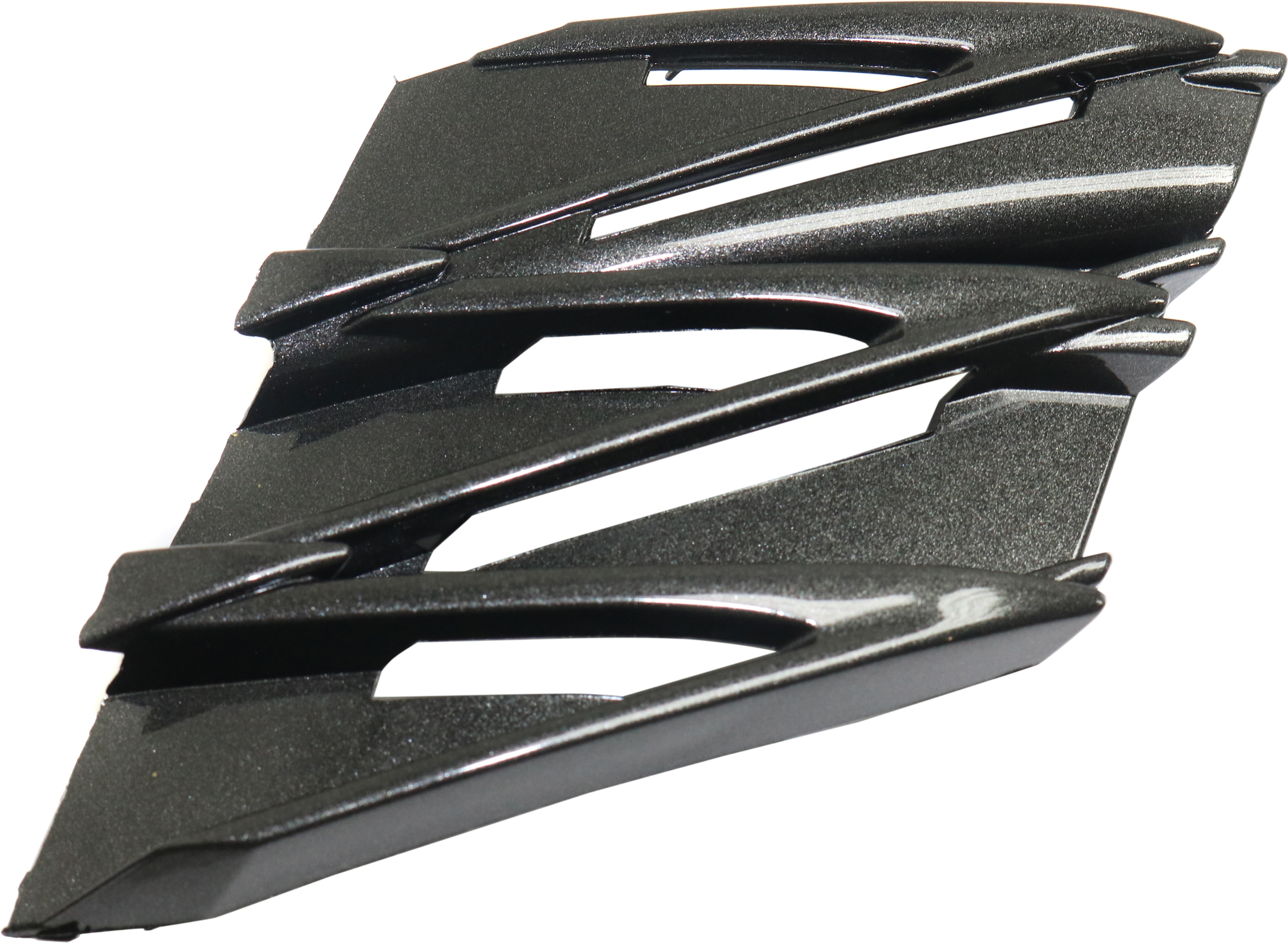 AM NX200T 15-17 FRONT BUMPER TOW HOOK COVER RH Grille Opening Cover Ptd Gray w F Sport Pkg SKU RL01840003 Partslink LX1029113 OEM 5212778020