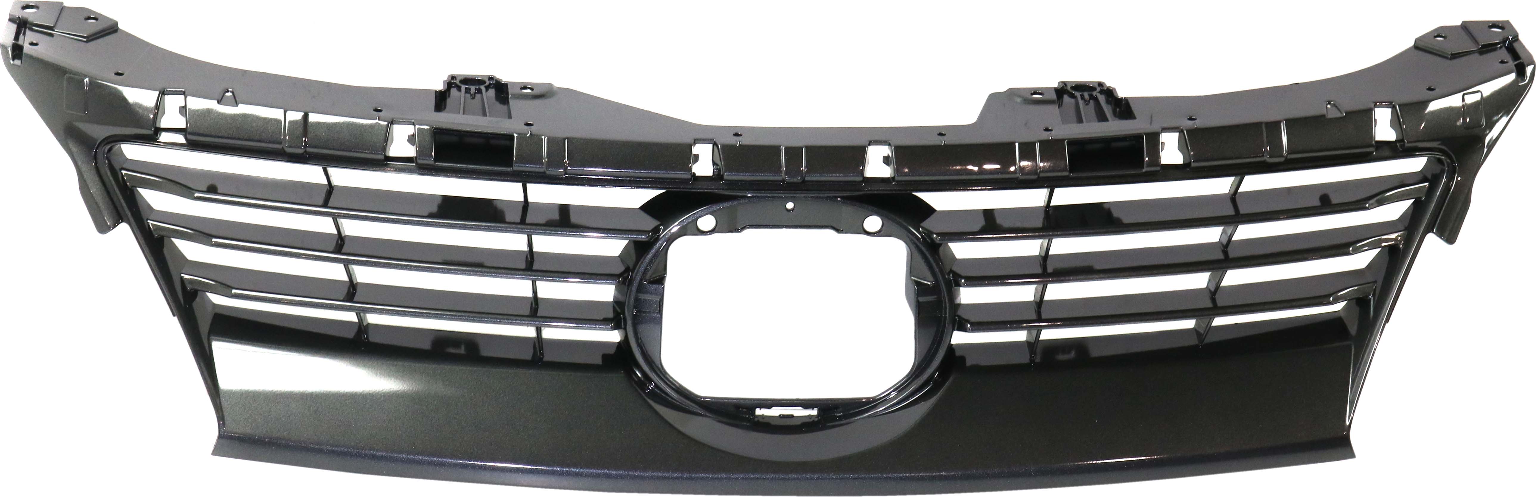 AM CT200H 14-17 GRILLE Painted Gray Shell and Insert w o F Sport Pkg CAPA SKU RL07010004Q Partslink LX1200177C OEM 5311176020
