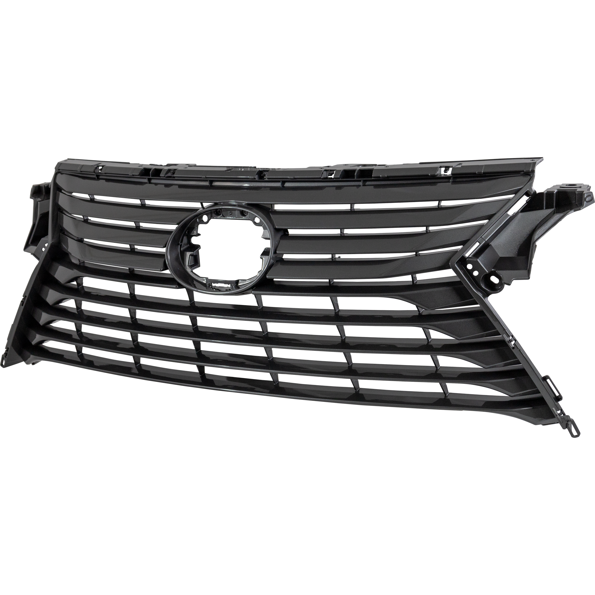 AM RX350 RX450H 16-19 GRILLE Dark Gray Shell and Insert w o F Sport Package w o Camera Hole Base Model CAPA SKU RL07010013Q Partslink LX1200180C OEM 531110E170