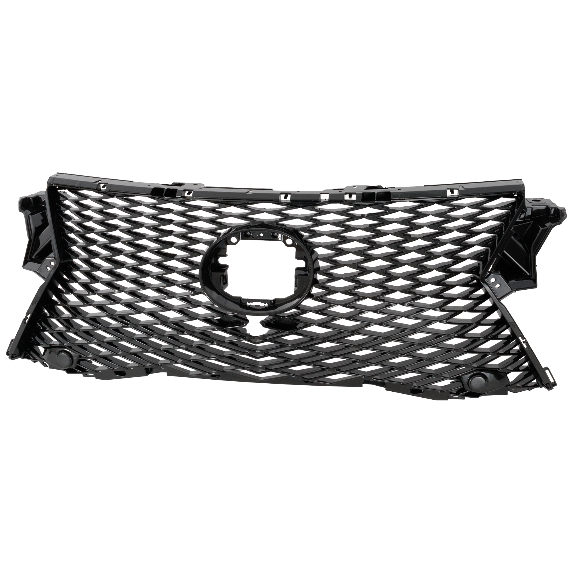 AM RX350-16-19 RX450H 16-18 GRILLE Dark Gray w o PAS Holes and Camera Hole F Sport Model CAPA SKU RL07010016Q Partslink LX1200182C OEM 531110E190