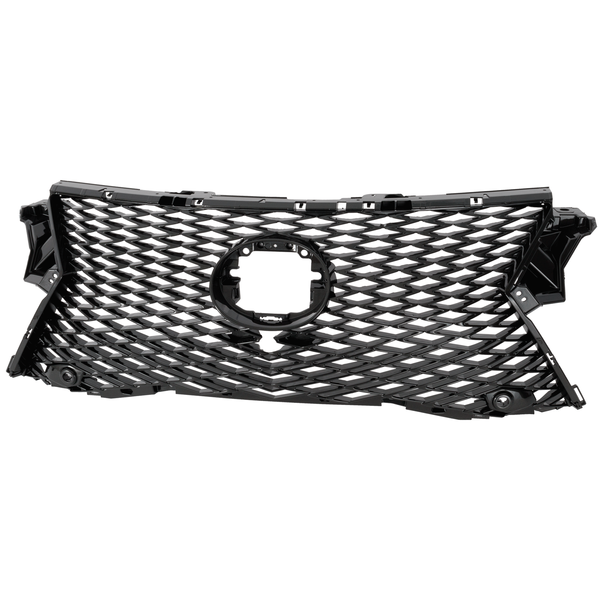 AM RX350 RX450H 16-19 GRILLE Dark Gray Shell and Insert w Parking Aid Sensor Holes w Camera Hole F Sport Model SKU RL07010018 Partslink LX1200184 OEM 531110E200