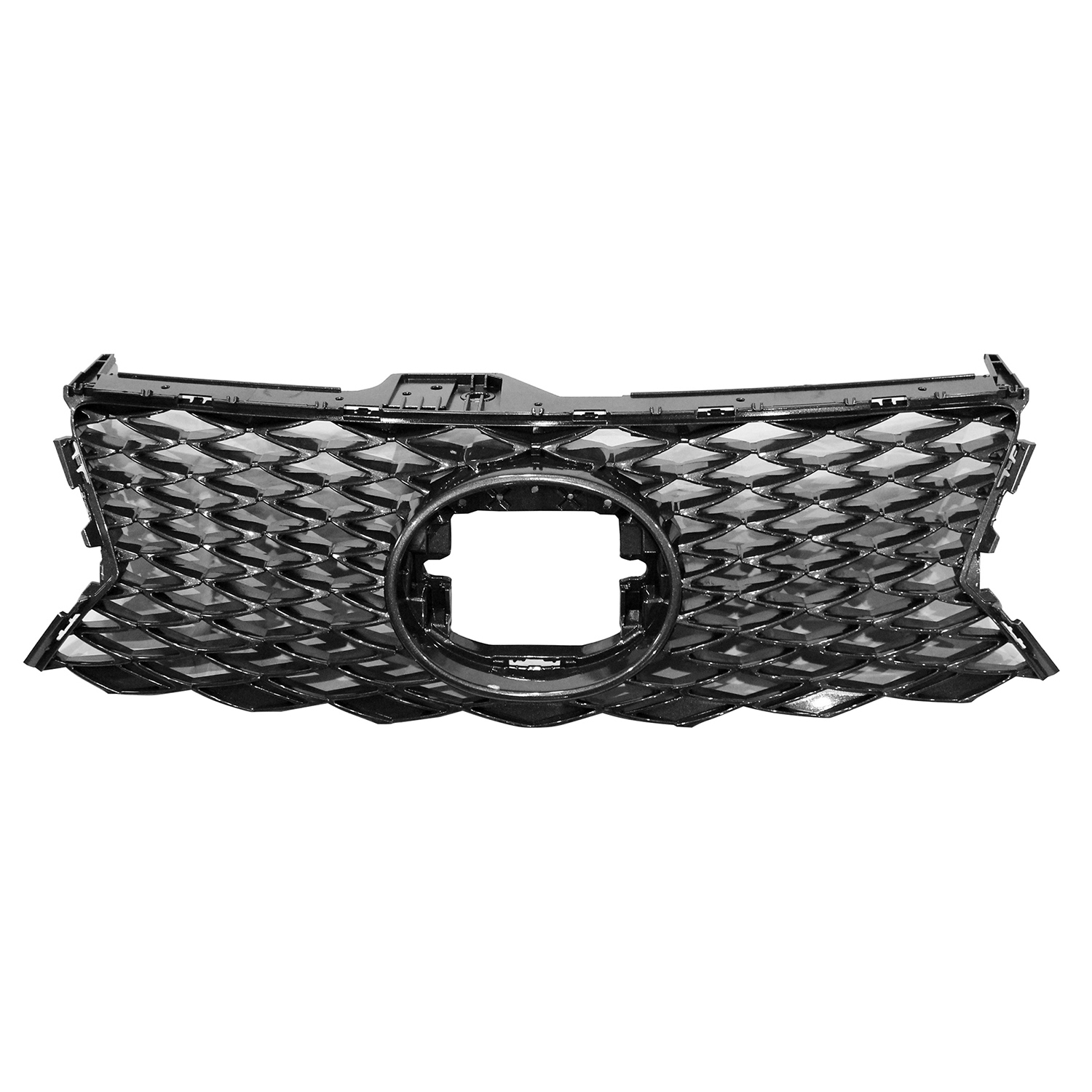 AM IS200T IS300 IS350-17-20 GRILLE Painted Gray Shell and Insert w F Sport Package CAPA SKU RL07010020Q Partslink LX1200186C OEM 5311253320