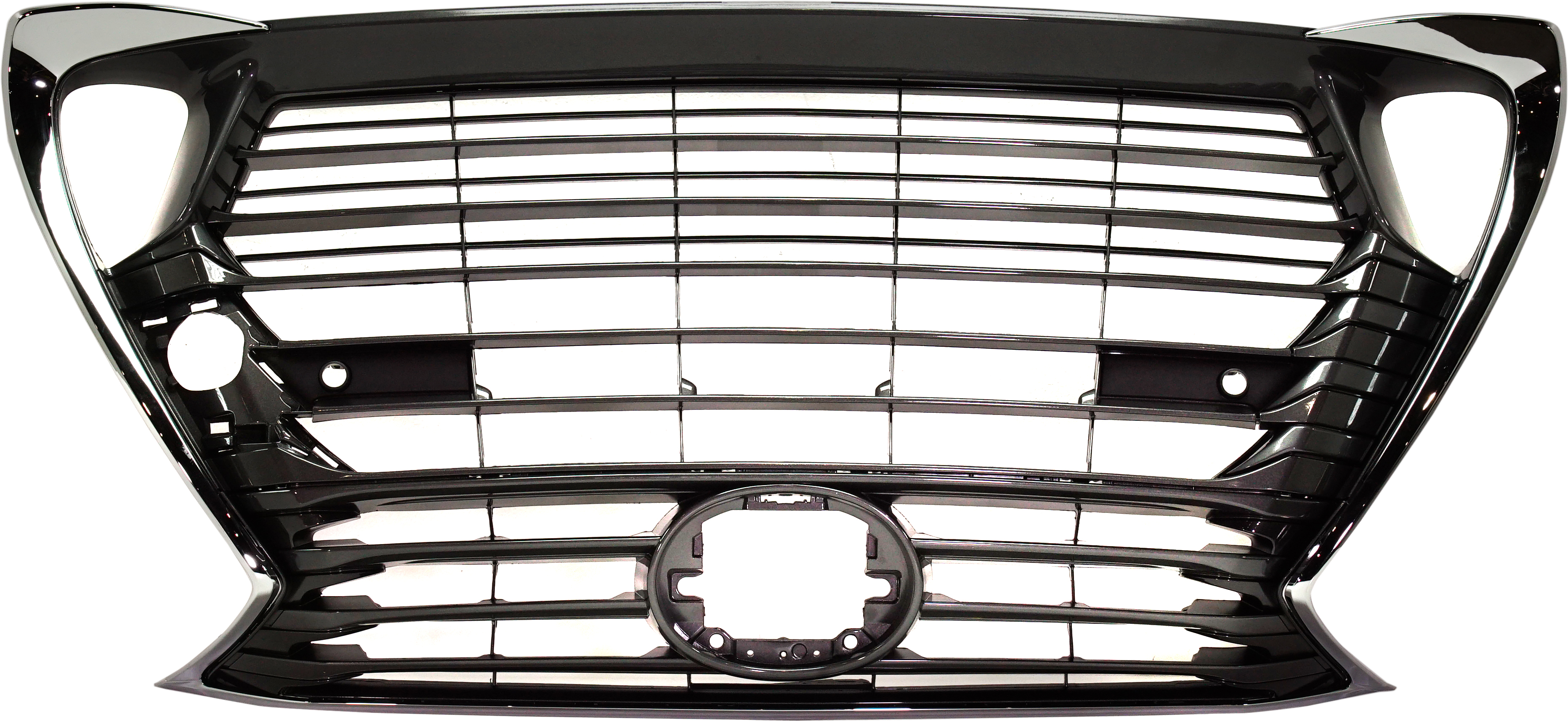 AM GS200T GS300 GS350 GS450H 16-20 GRILLE Painted Dark Gray Shell and Insert w Chr Mldg w o F Sport Pkg w Parking Aid Sensor Holes SKU RL07010026 Partslink LX1200189 OEM 5310130870