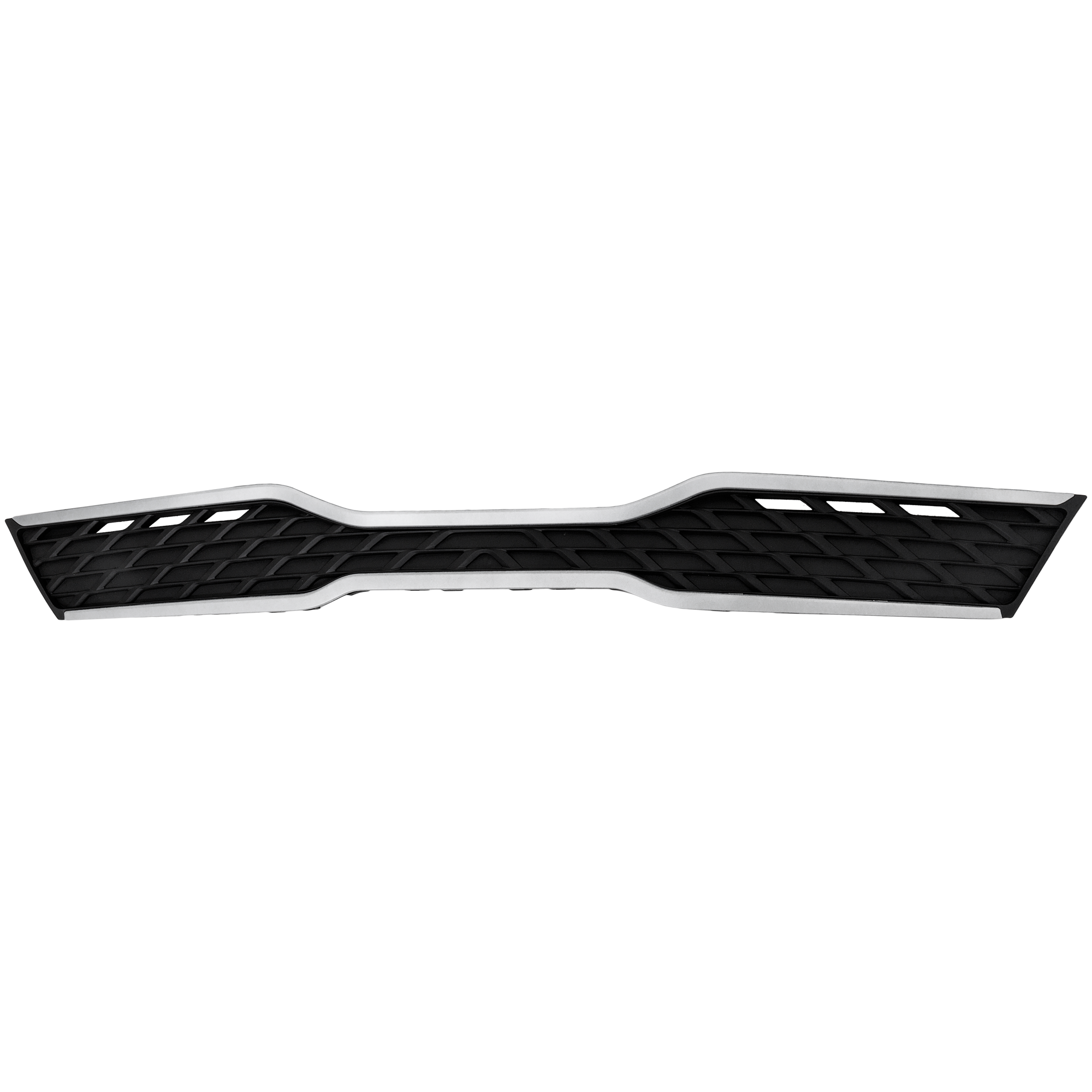 AM RIO 18-20 GRILLE Radiator Grille Textured Dark Gray Shell w Silver Gray Trim Sdn w o Collsion Warning HB LX S Models SKU RL07010034 Partslink KI1200201 OEM 86350H9000