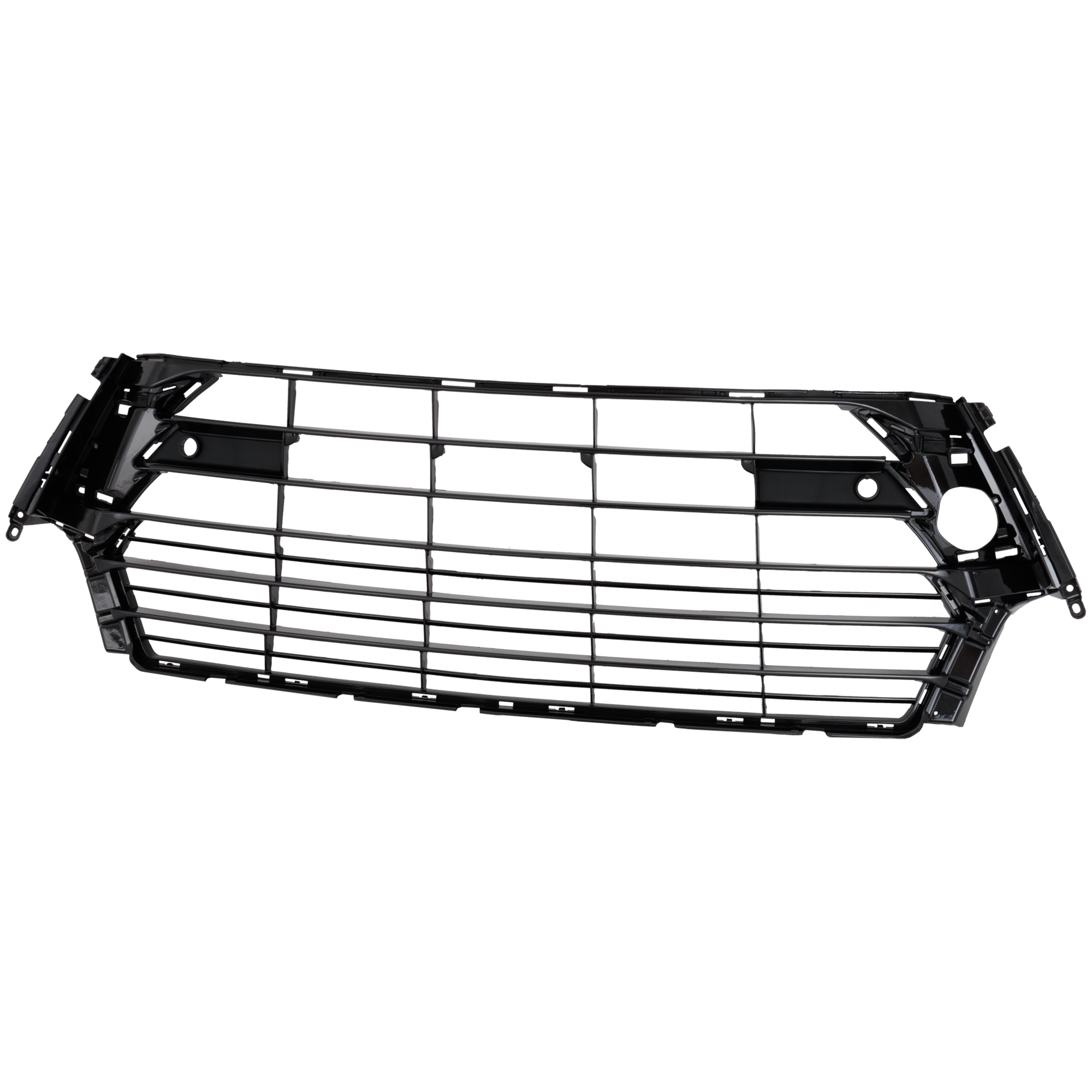 AM GS200T 16-17 GS300-18-19 GS350-16-20 GS450H 16-18 GRILLE Lower Textured Black Shell and Insert w Painted Dark Gray Molding w o F Sport Package w Parking Aid Sensor Holes SKU RL07010069 Partslink LX1200194 OEM 5311330901