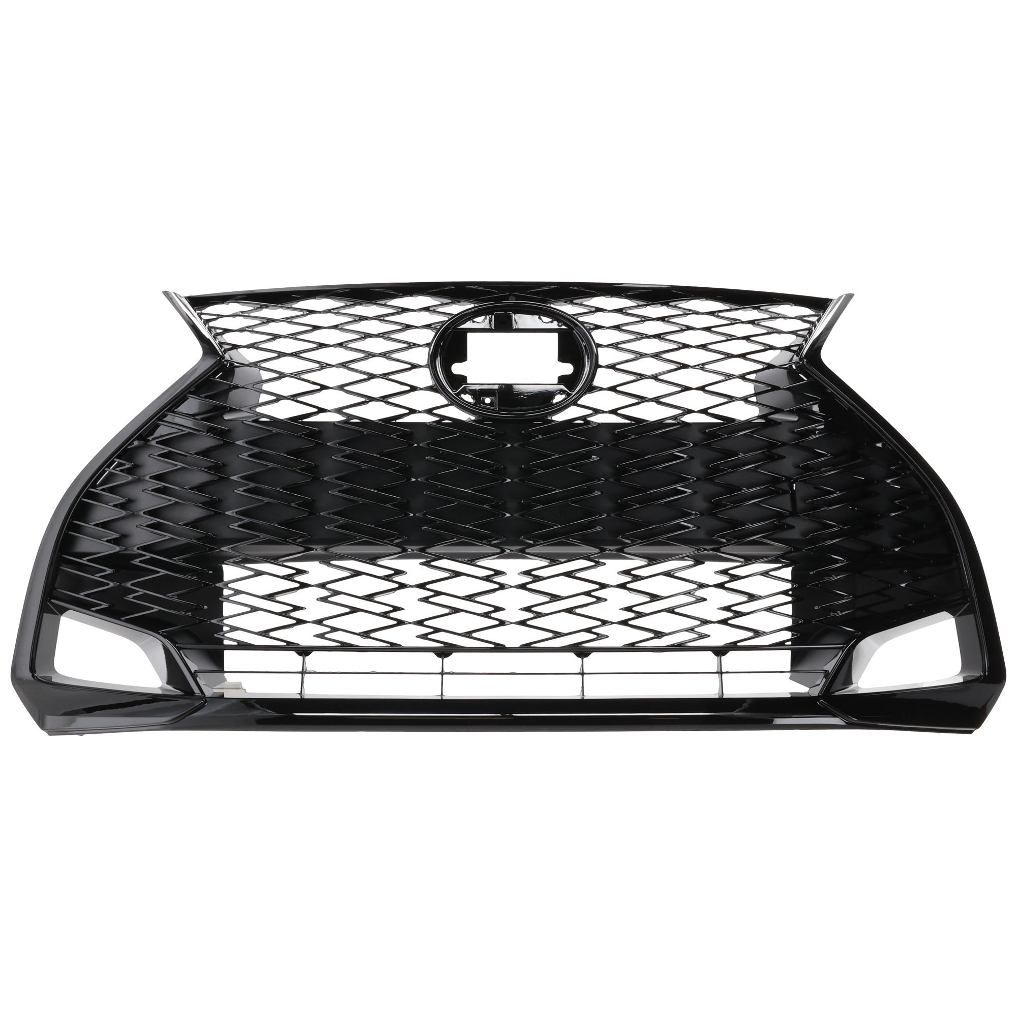 AM IS350-21-25 GRILLE Primed w F Sport Package w o Camera Hole and Park Distance Control Sensor Holes SKU RL07010085 Partslink LX1200243 OEM 5310153D20