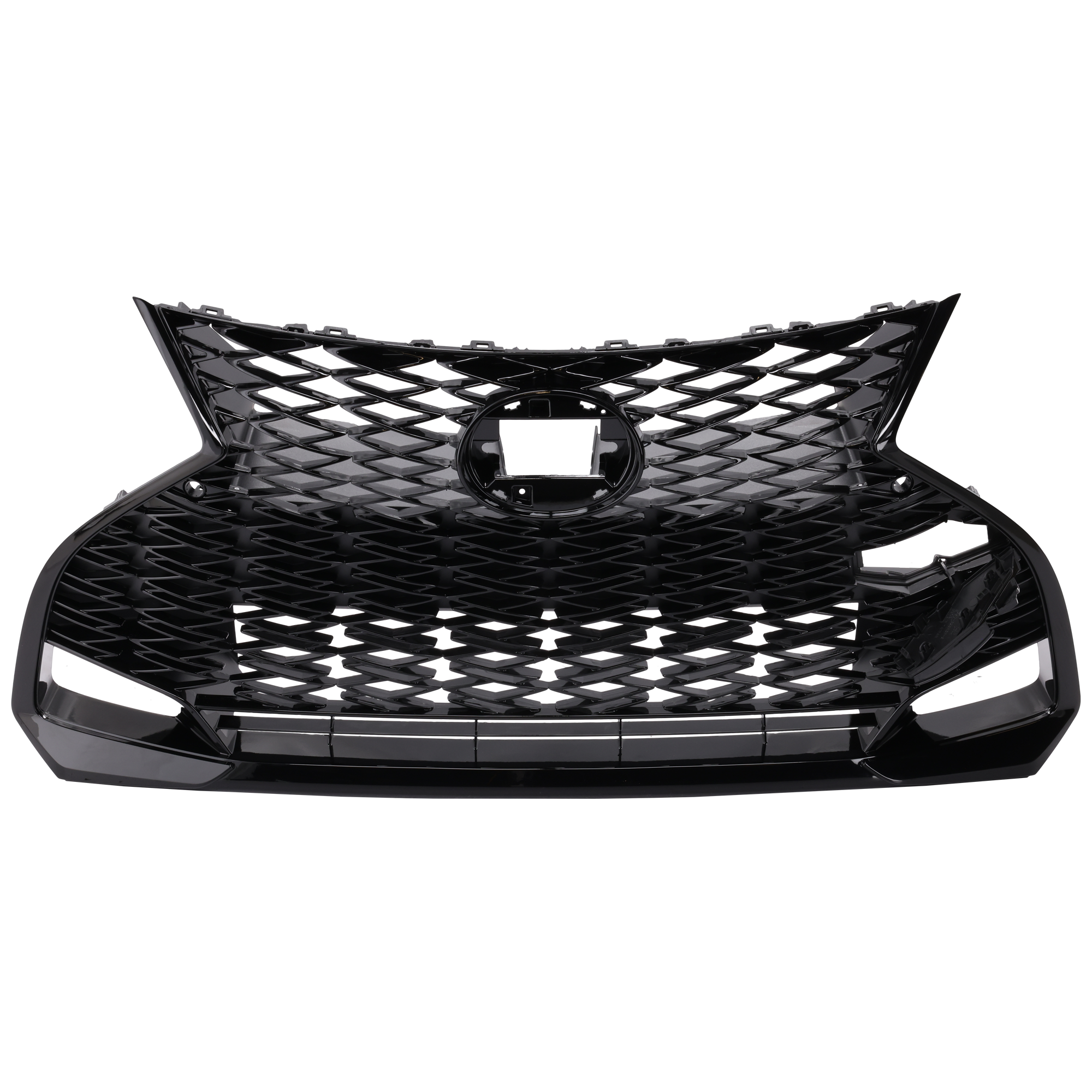 AM IS350-21-25 GRILLE Primed w F Sport Package and Park Distance Control Sensor Holes w o Camera Hole SKU RL07010086 Partslink LX1200244 OEM 5310153D30