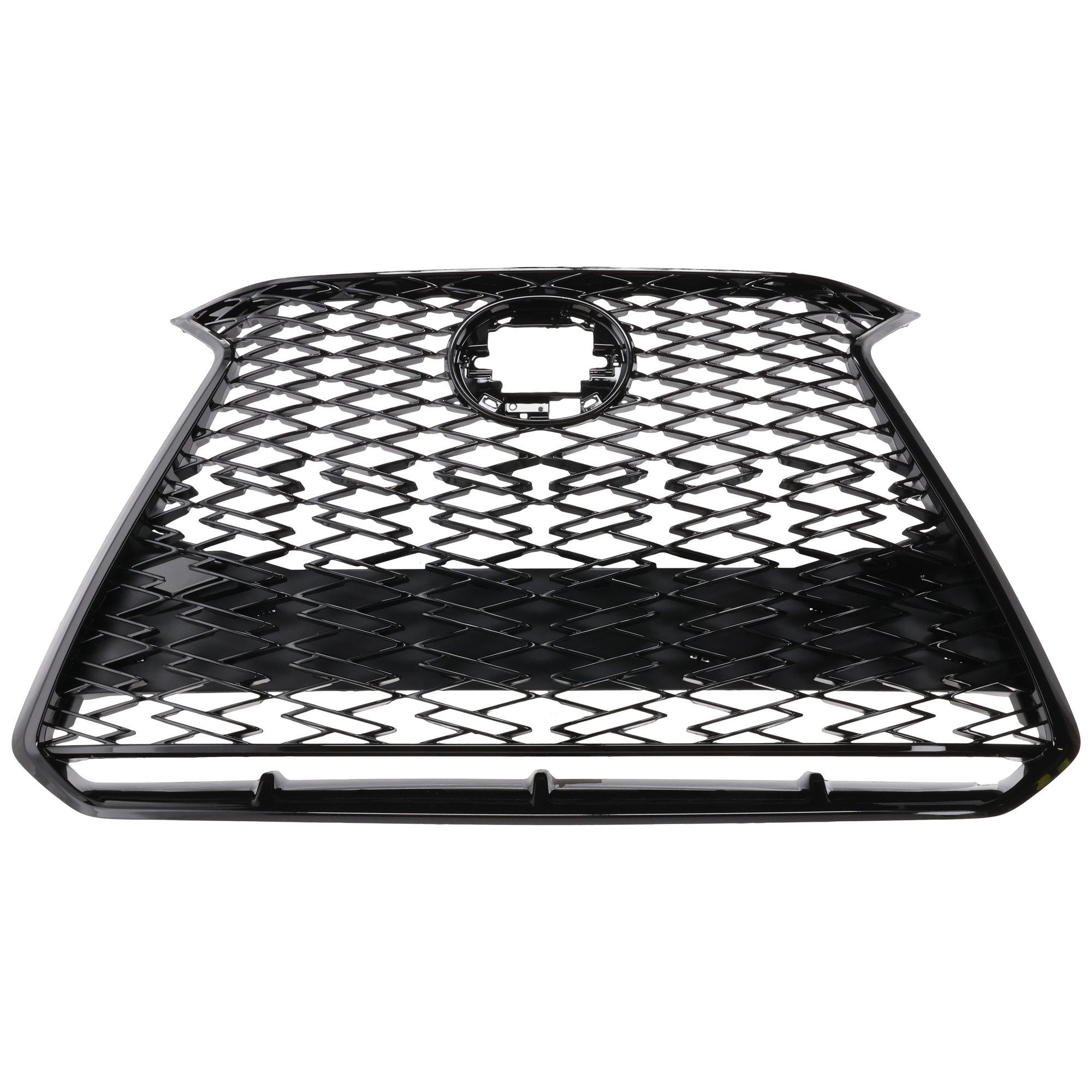 AM NX250-350-22-24 GRILLE Black w F Sport Package w o Front View Camera w o Park Distance Control Sensor Holes North America Built Vehicle SKU RL07010102 Partslink LX1200237 OEM 53101F6060