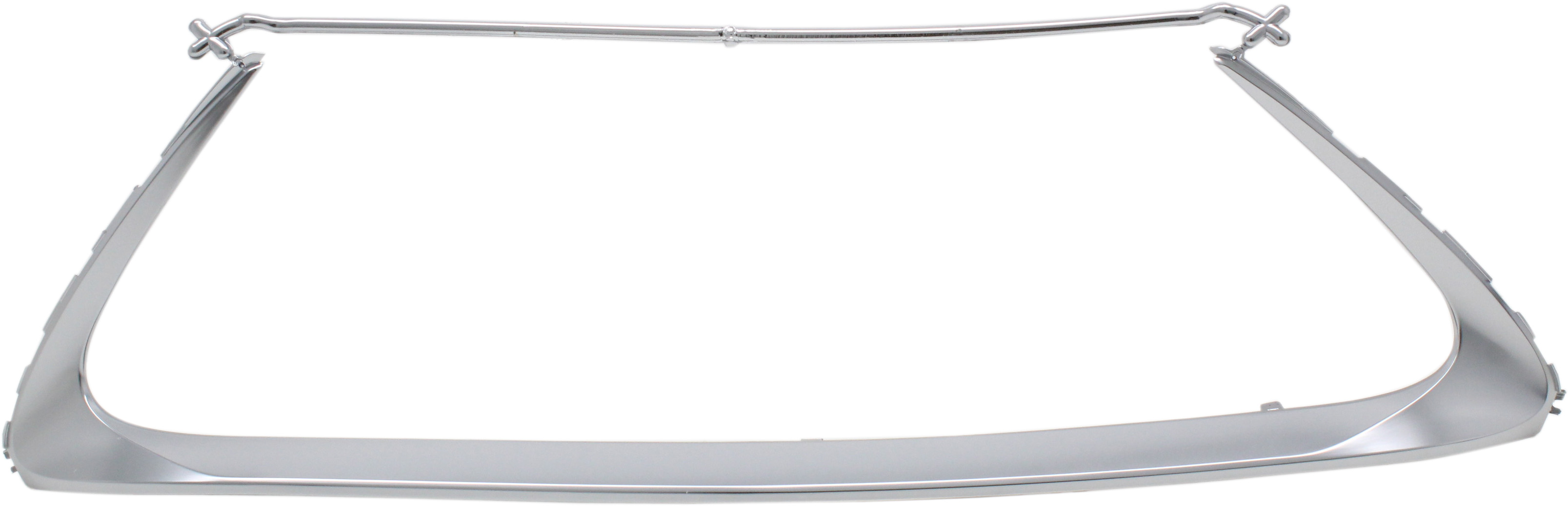 AM ES300H ES350-16-18 GRILLE MOLDING LOWER Satin Chrome ES350 Japan North America Built SKU RL07150003 Partslink LX1044109 OEM 5312206010