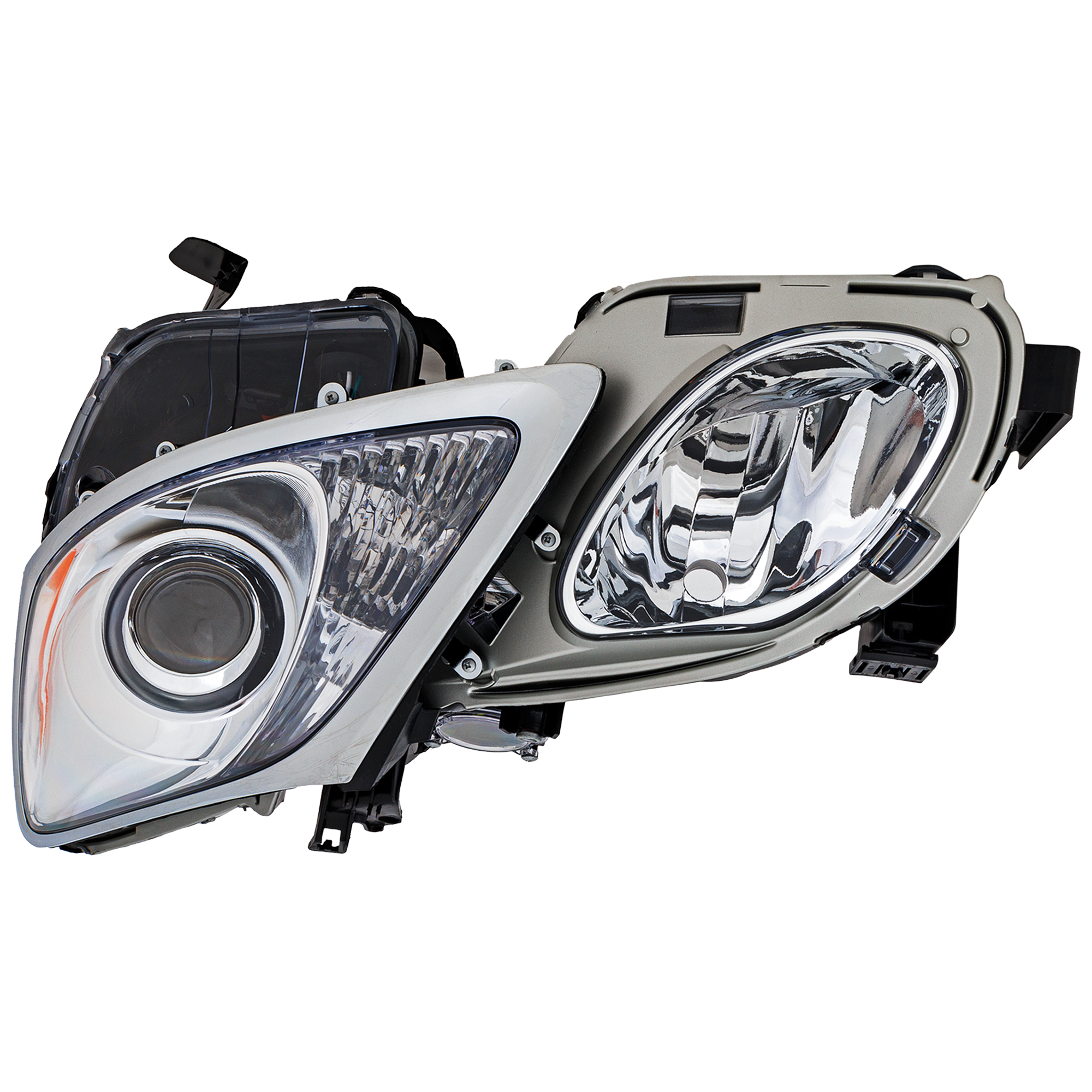 AM GS350 GS430 GS460-07-11 HEAD LAMP RH Lens and Housing w o Adaptive Headlight w o HLW Holes CAPA SKU RL10010009Q Partslink LX2519145C OEM 8114030B61