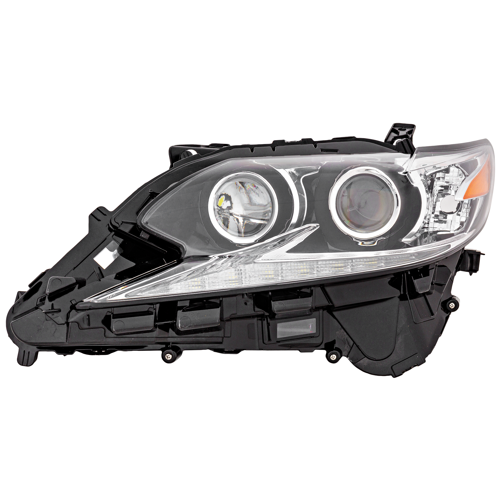 AM ES300H ES350-16-17 HEAD LAMP LH Lens and Housing LED High Beam w o Adaptive Headlight SKU RL10010022U Partslink LX2518159 OEM 8107033A60