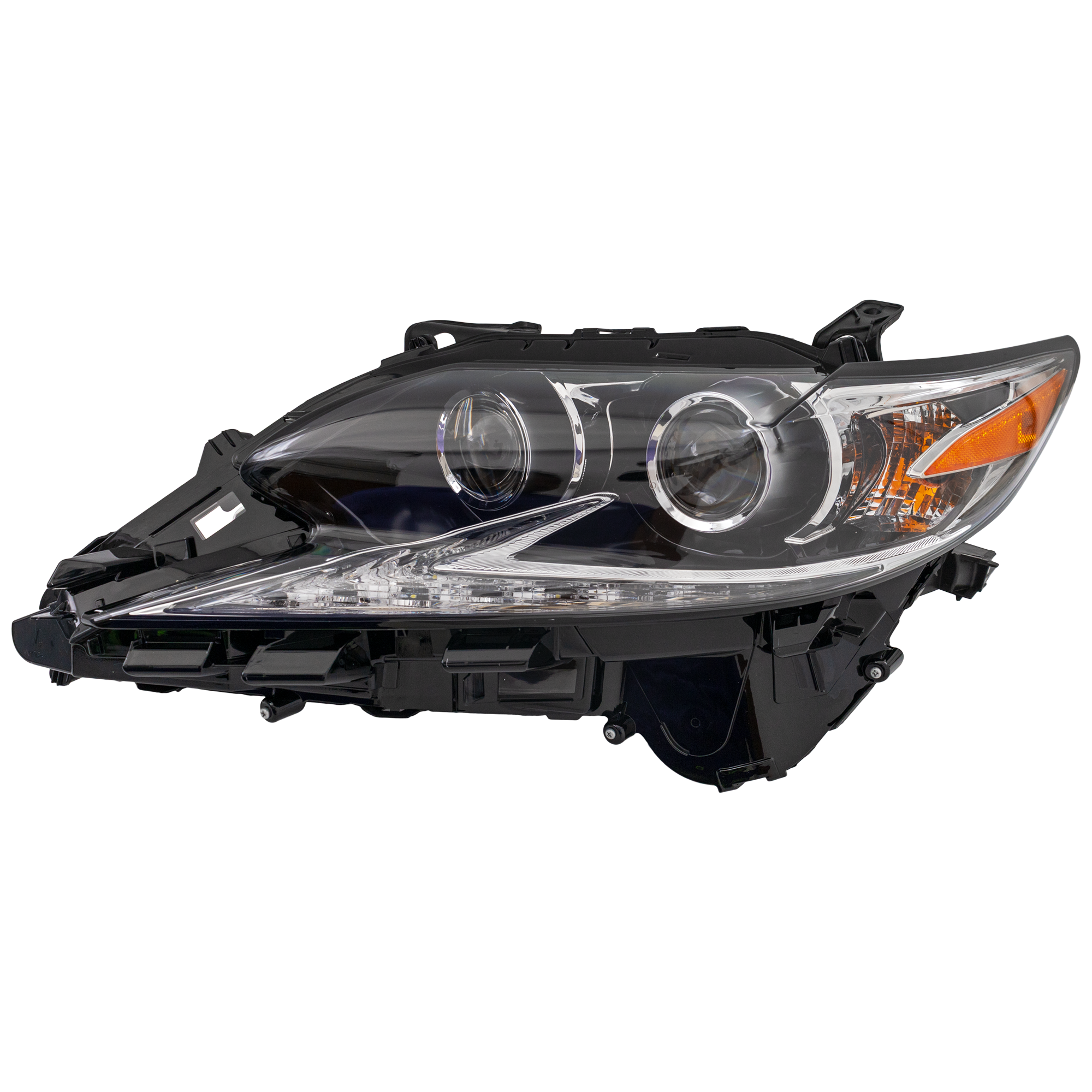 AM ES300H ES350-16-18 HEAD LAMP LH Assembly LED High Beam w o Adaptive Headlight SKU RL10010022 OEM 8107033A60 PFM