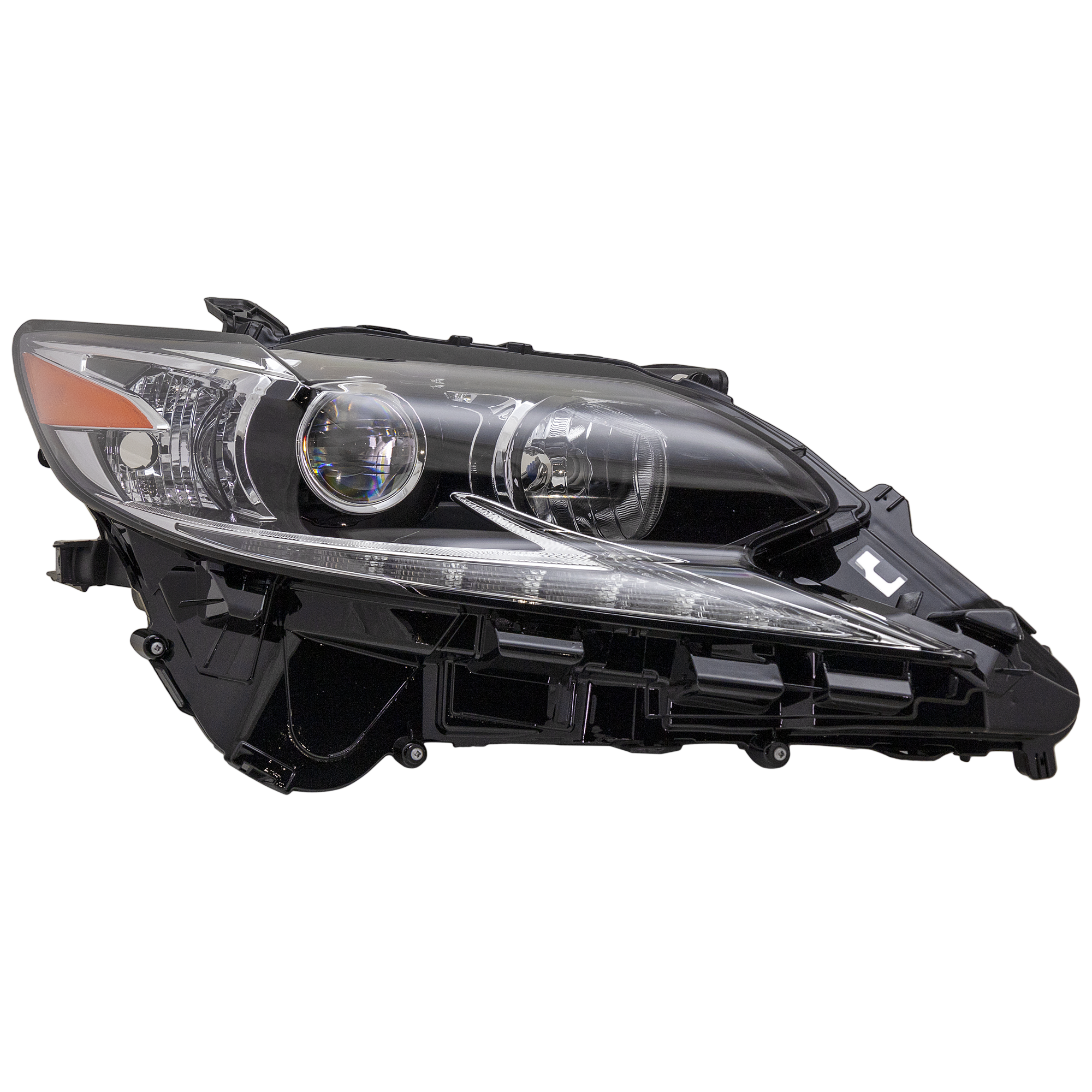 AM ES350 ES300H 16-18 HEAD LAMP RH Lens and Housing Halogen High Beam SKU RL10010035 Partslink LX2519158 OEM 8114033A50
