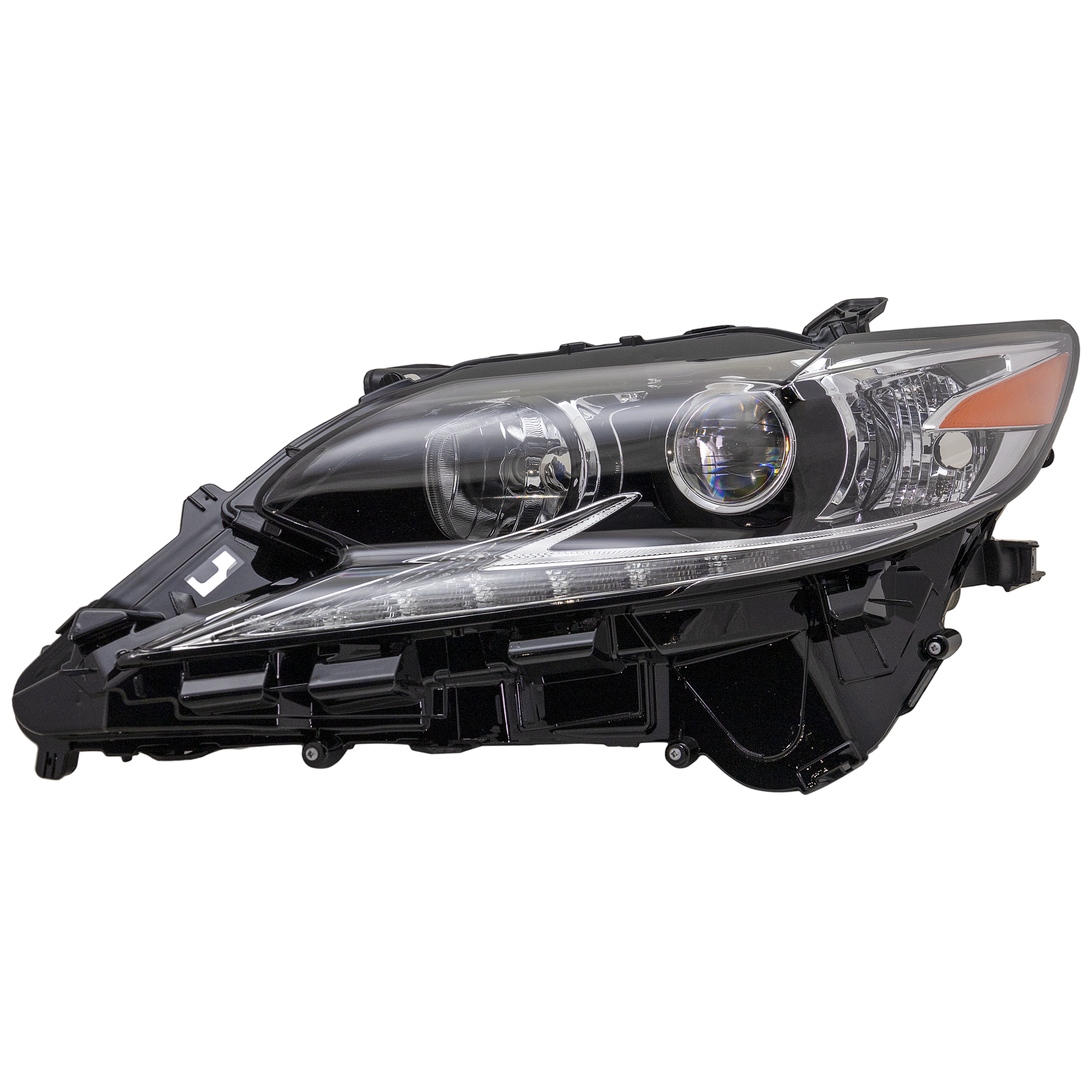 AM ES350 ES300H 16-18 HEAD LAMP LH Lens and Housing Halogen High Beam SKU RL10010036 Partslink LX2518158 OEM 8107033550
