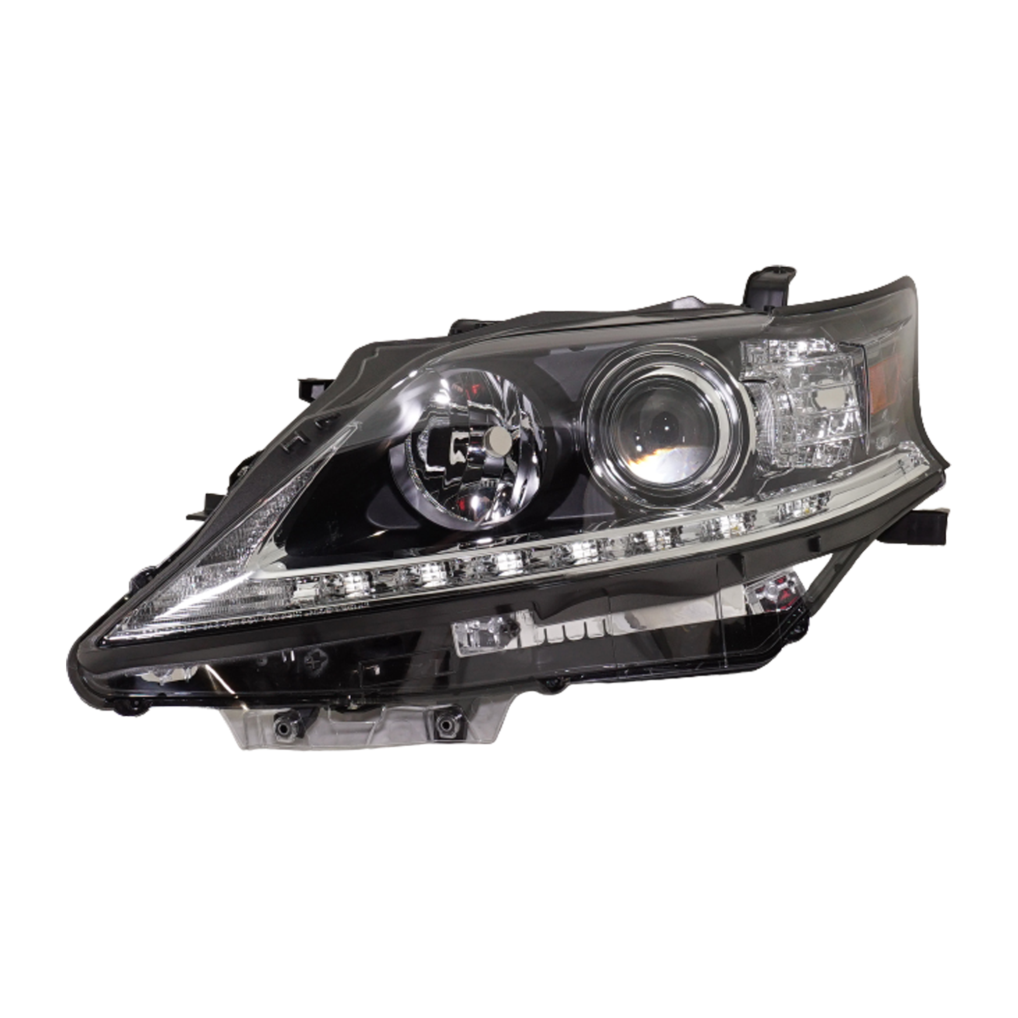 AM RX350 RX450H 13-15 HEAD LAMP LH Lens and Housing HID Xenon Japan Built Vehicle SKU RL10010042 Partslink LX2518157 OEM 8118548B10