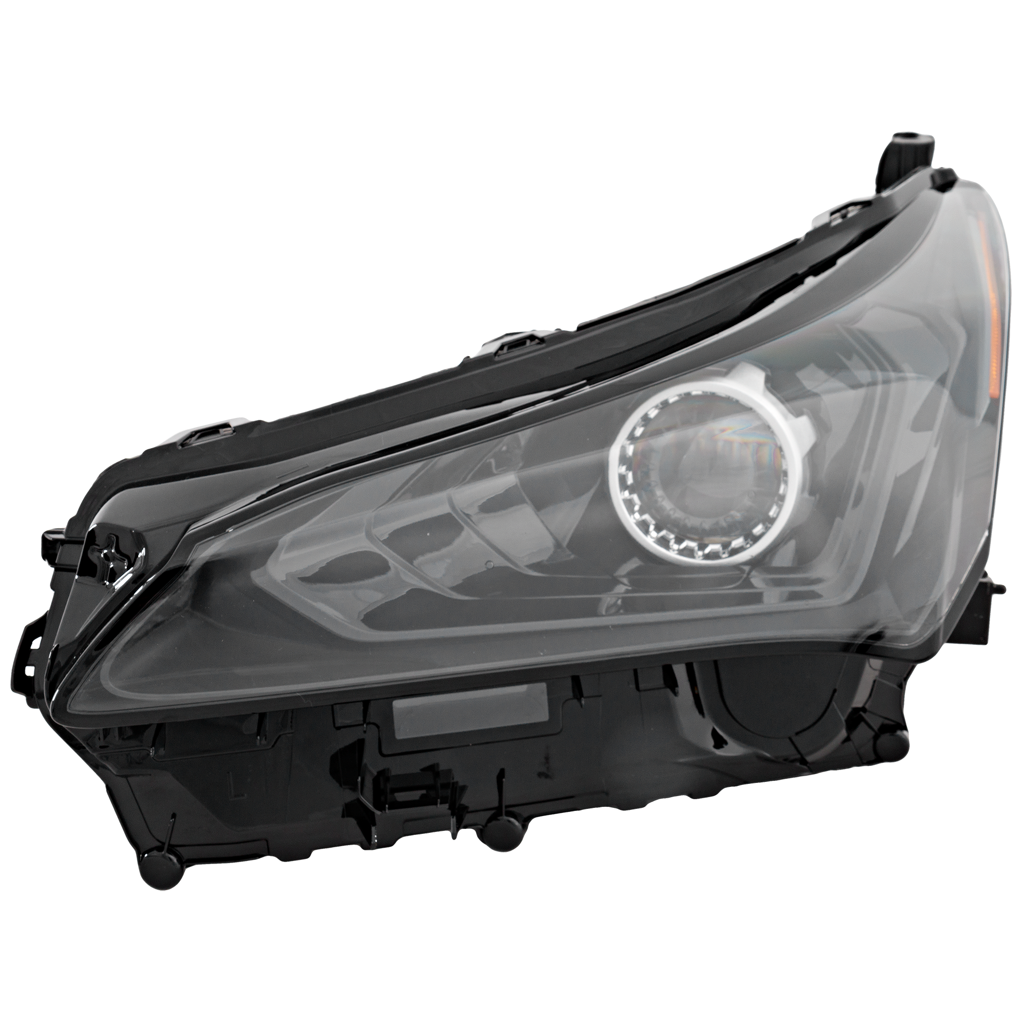 AM NX300 NX300H 18-21 HEAD LAMP LH Assembly LED Single Beam w o F Sport Package CAPA SKU RL10010048Q Partslink LX2502176C OEM 8107078190